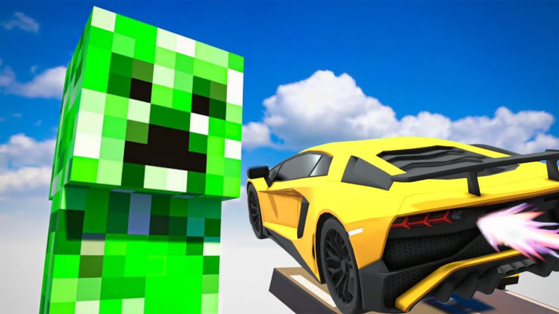 MINECRAFT MEGA RAMP