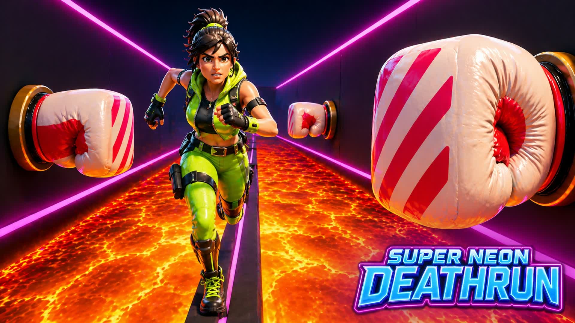Super Neon Deathrun🏃