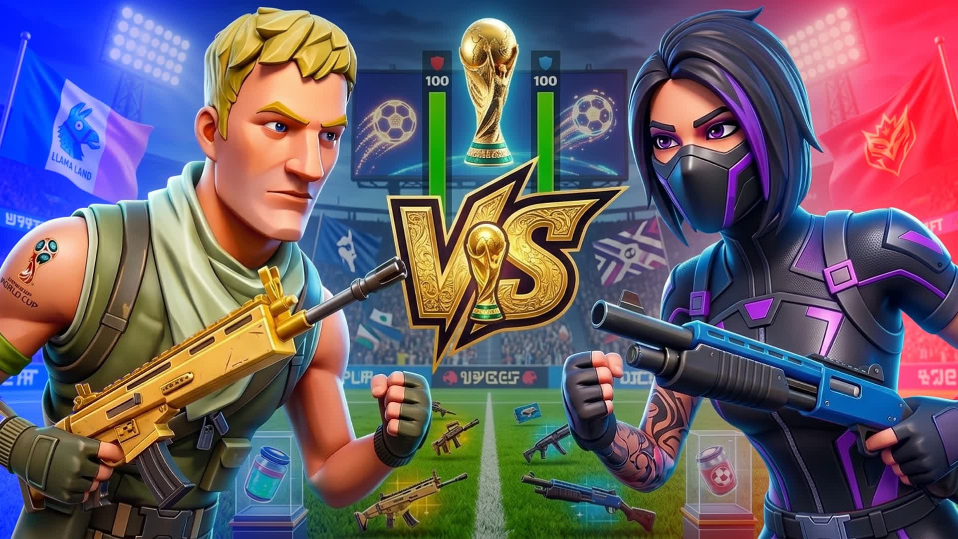 2026 WORLD CUP RED VS BLUE