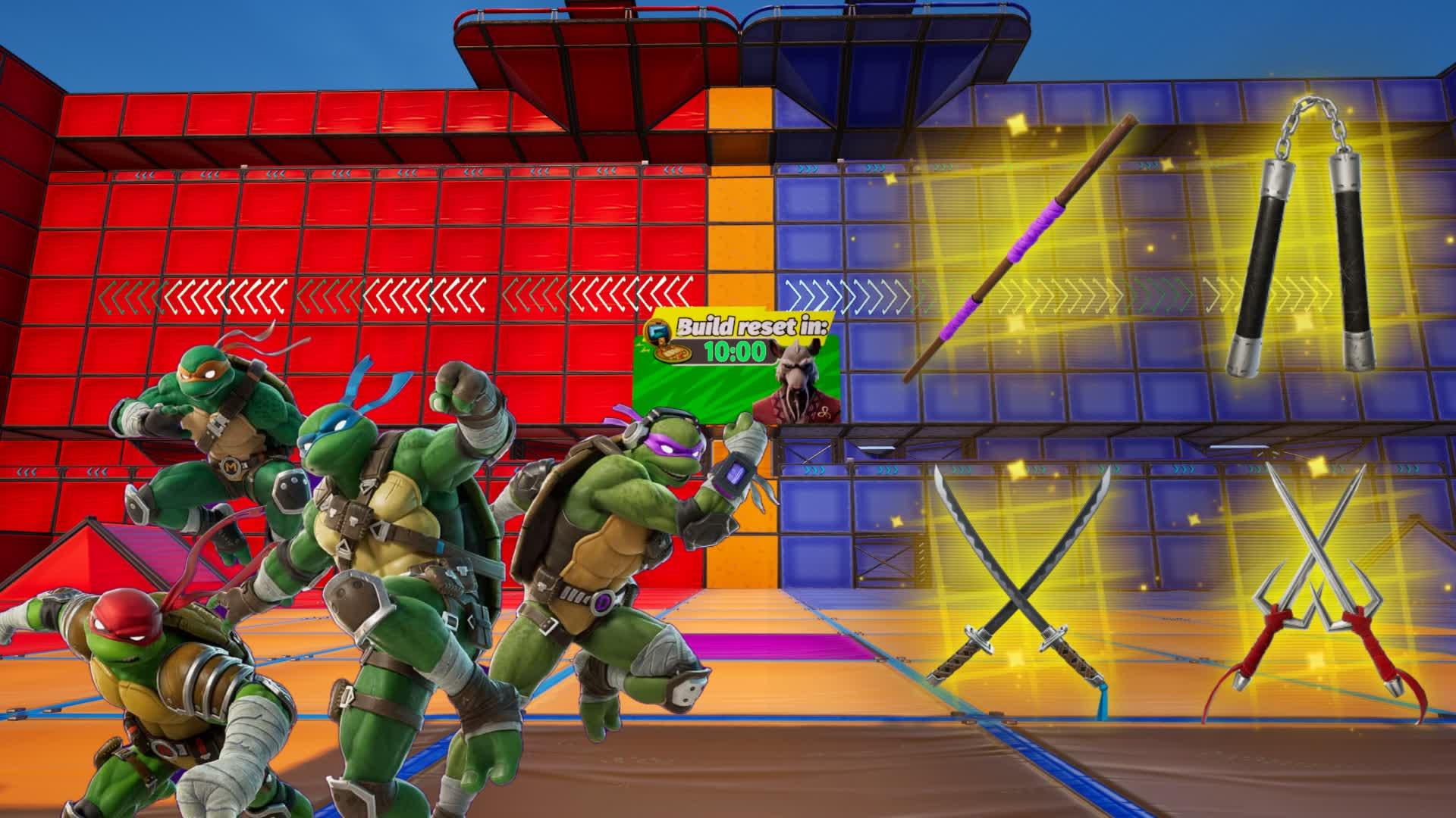 TMNT: Pizza Wars – Red vs Blue! 🐢🍕💥