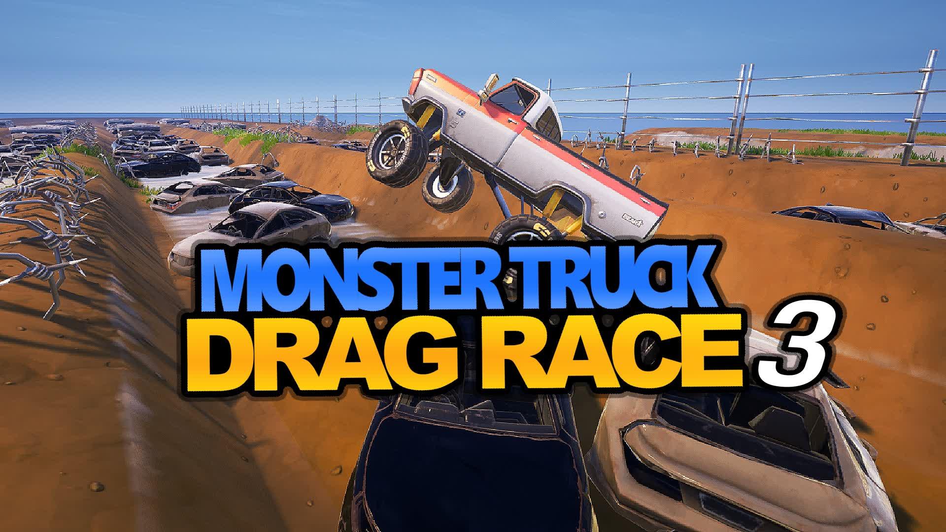 Monster Truck Drag Jump Cars Race 3