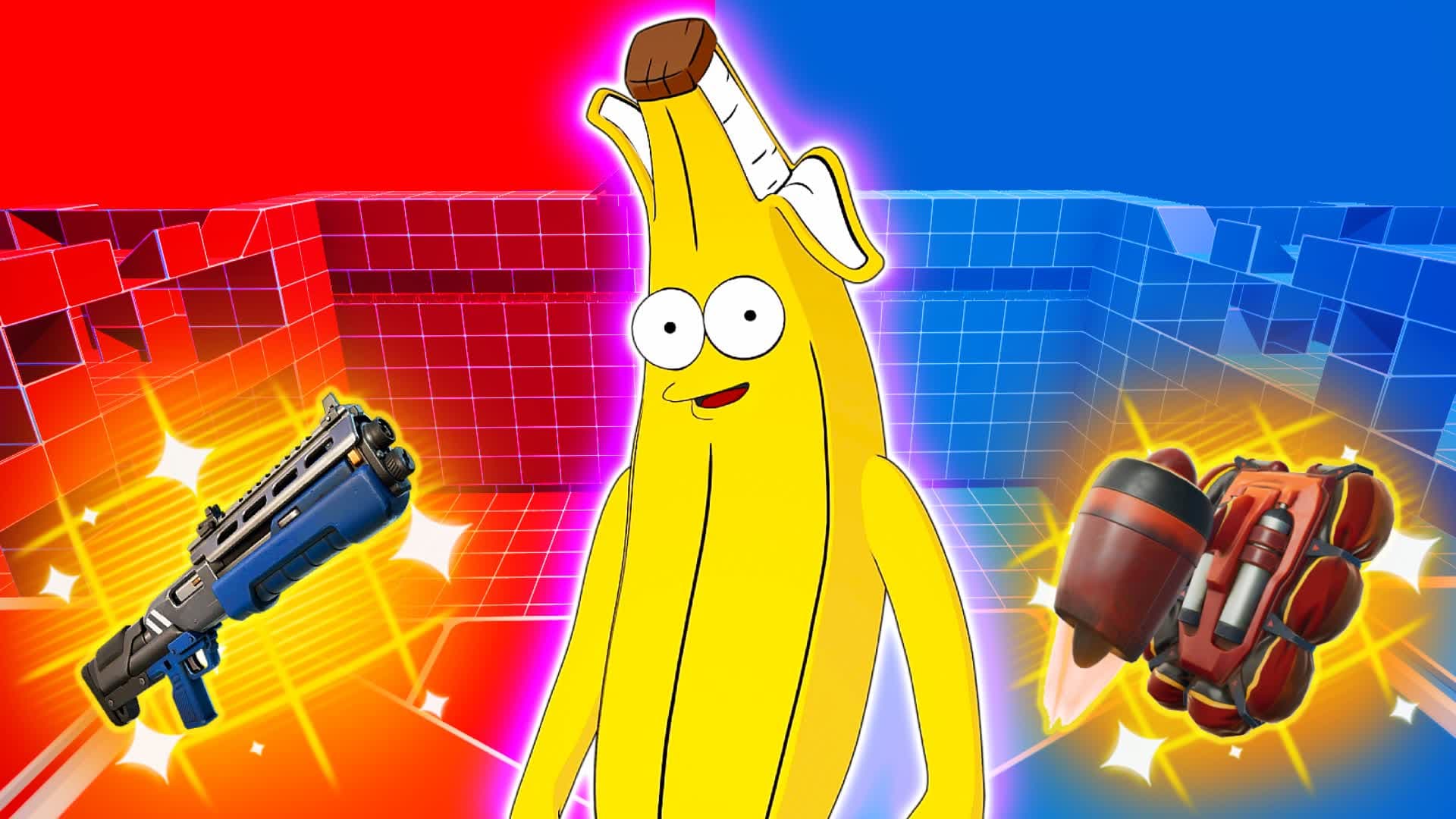 INSANE BANANA 🍌 RED VS BLUE 🔴🔵