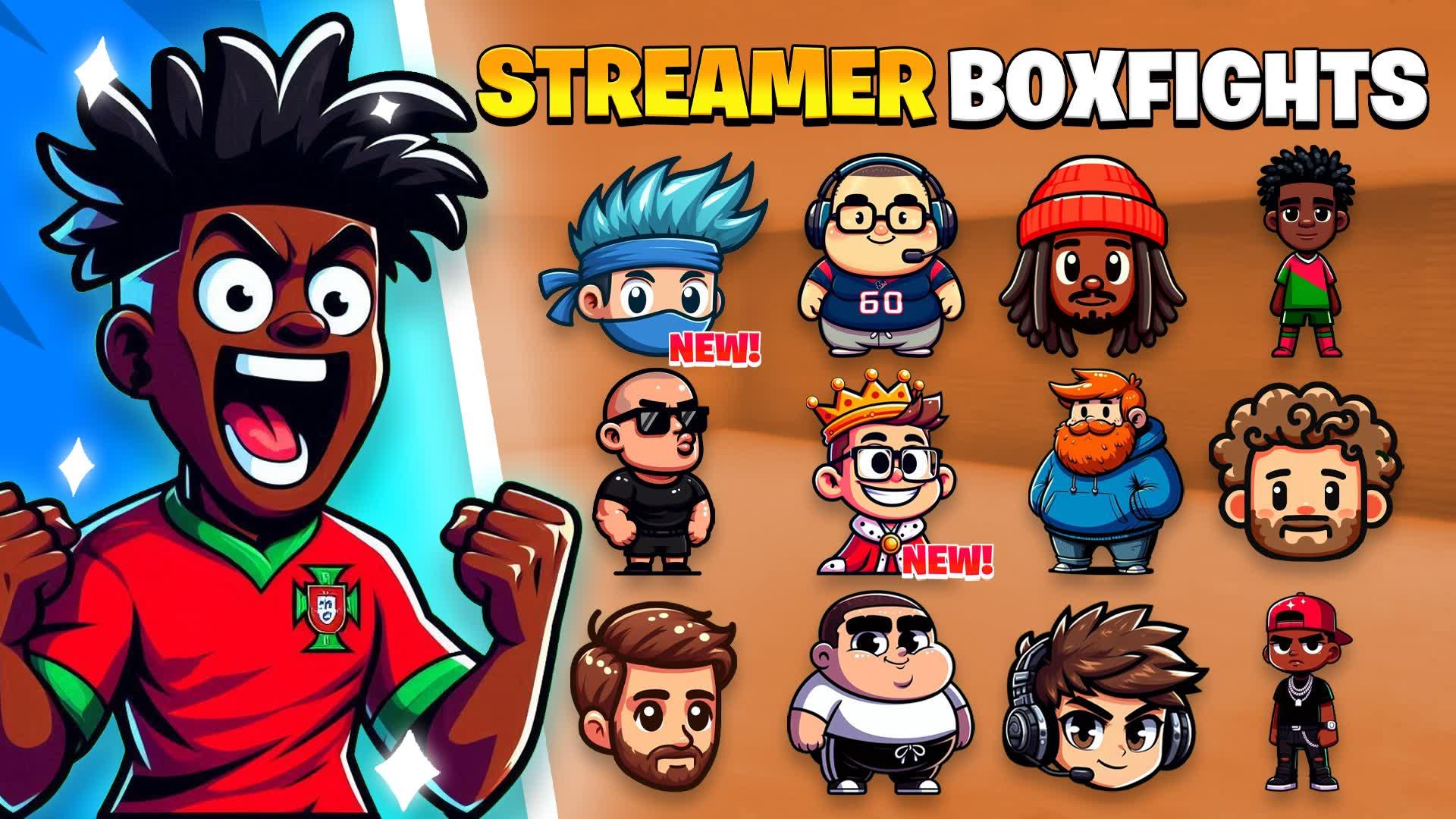 😂 STREAMER BOXFIGHTS 📦