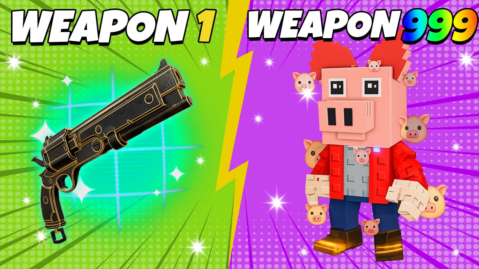 ⭐ULTIMATE BRAINROT GUN GAME⭐ONE SHOT🎯