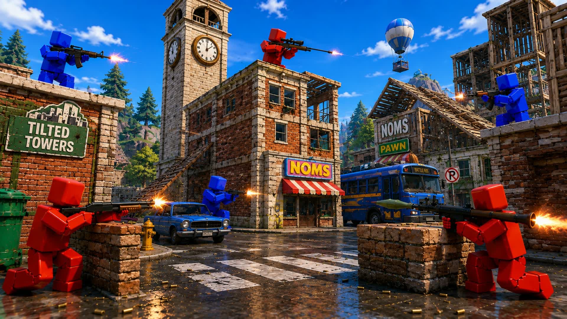 RIVALS TILTED TOWERS