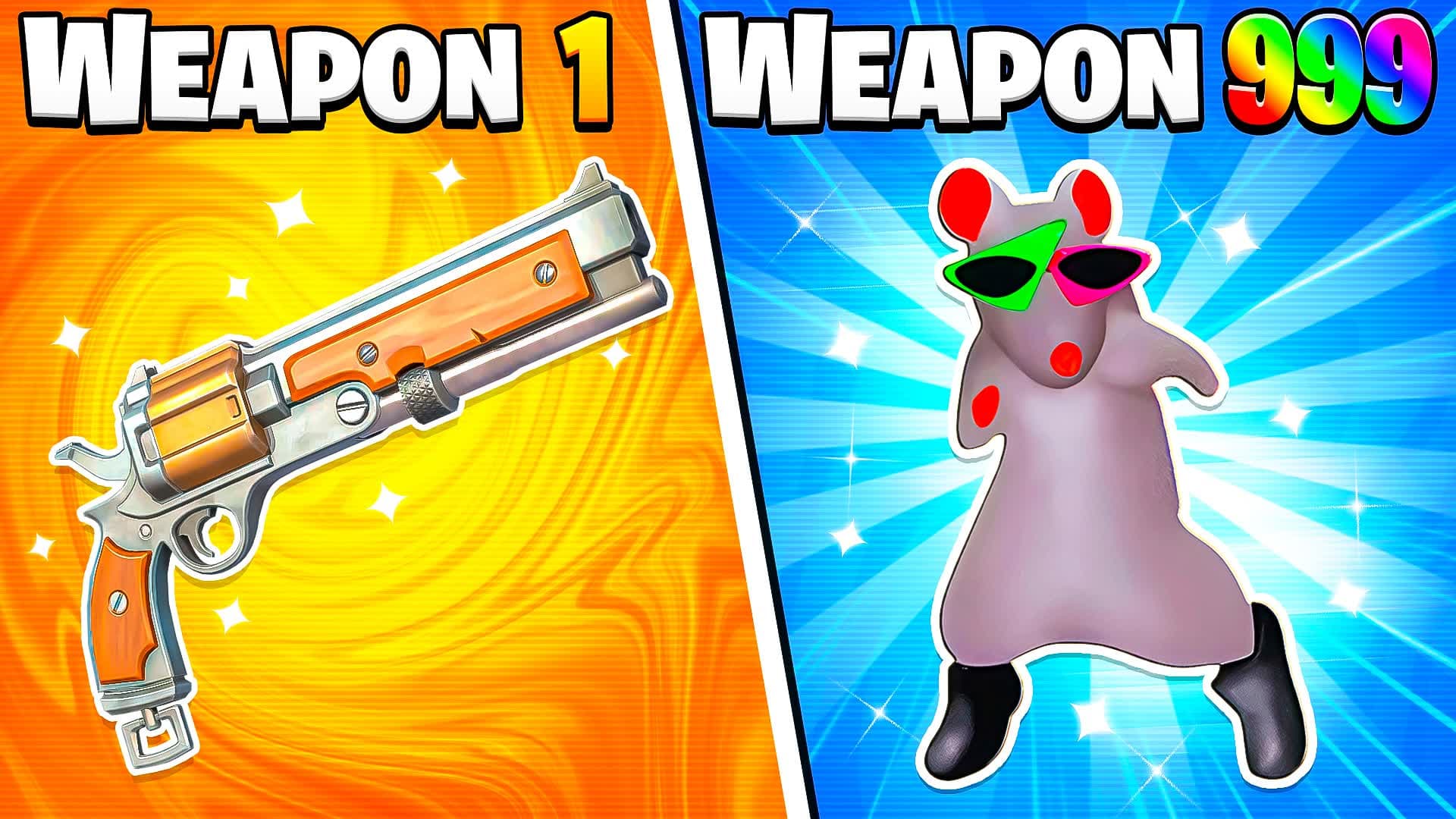 MEME GUN GAME 🔫 CHAOS ONE SHOT 🎯