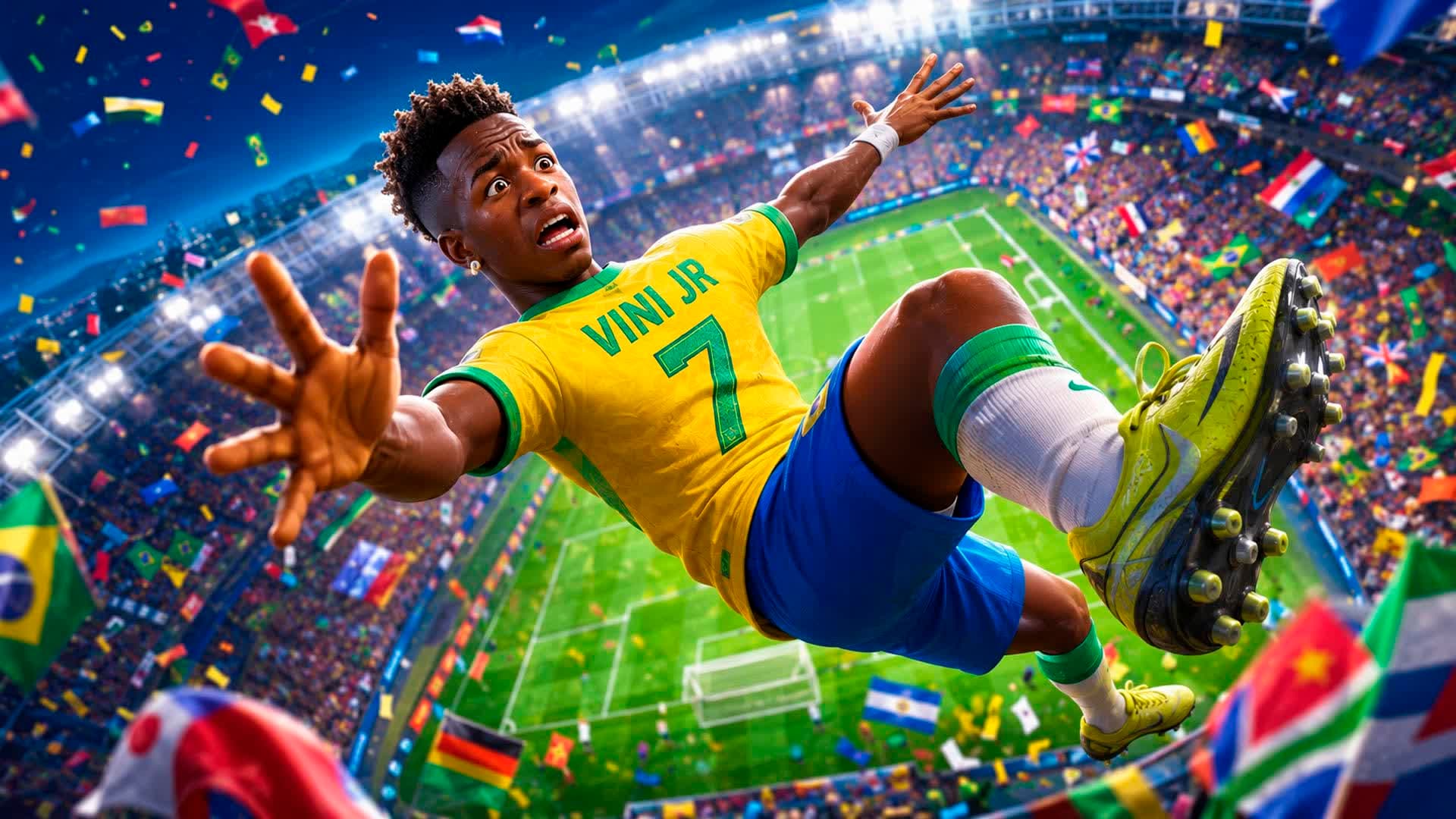 VINI JR PIT - WORLD CUP FIGHT - VINICIUS