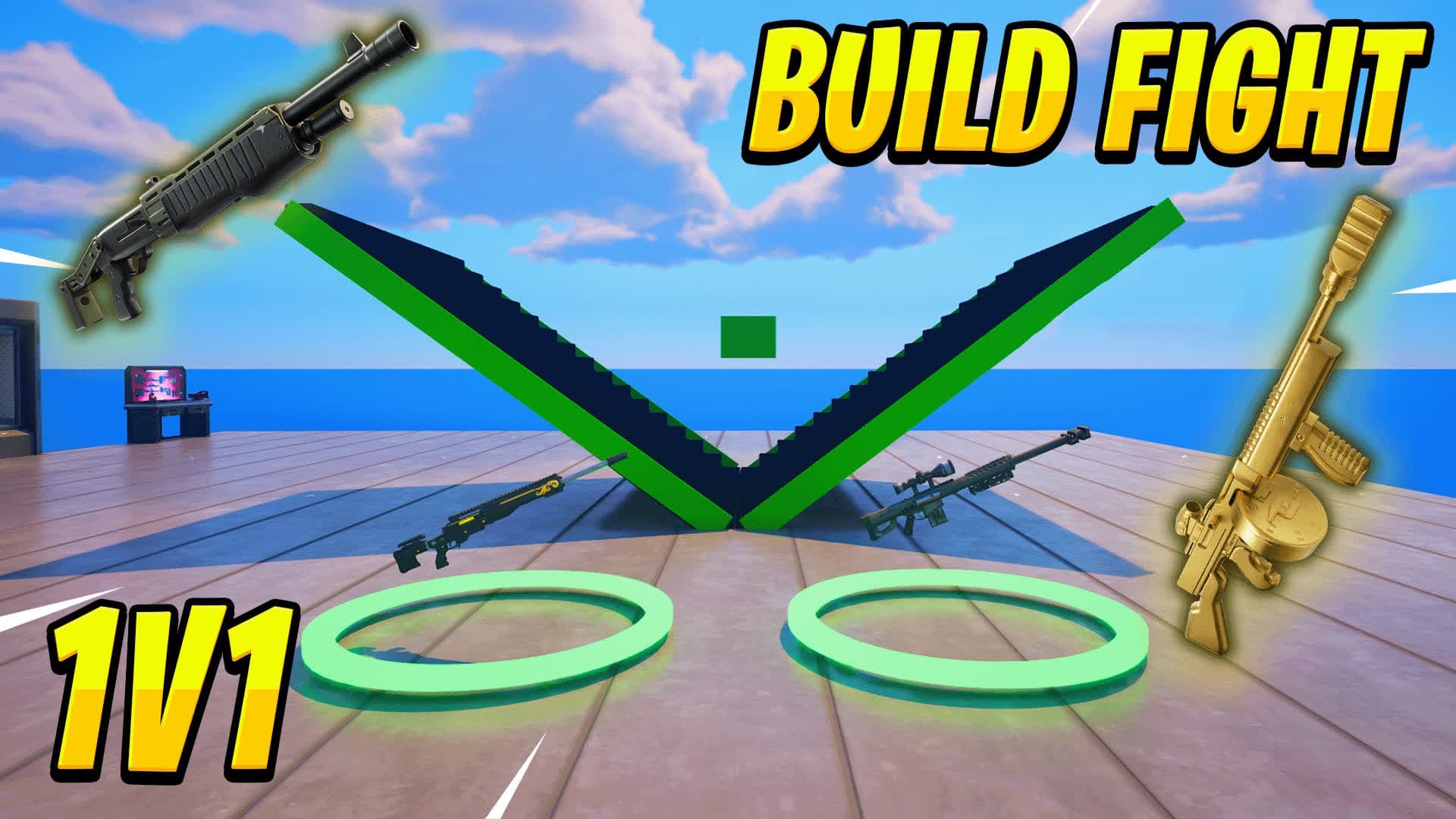 1V1 BUILD FIGHT / TRAINING / AIM