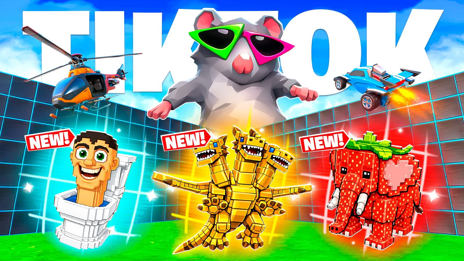 TIKTOK 1V1 ALL GUNS & MEMES 🐭