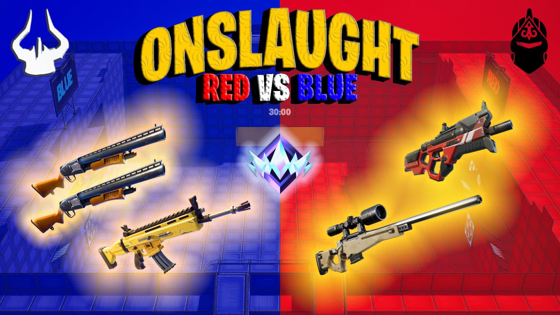 ONSLAUGHT RED VS BLUE 🔴🔵