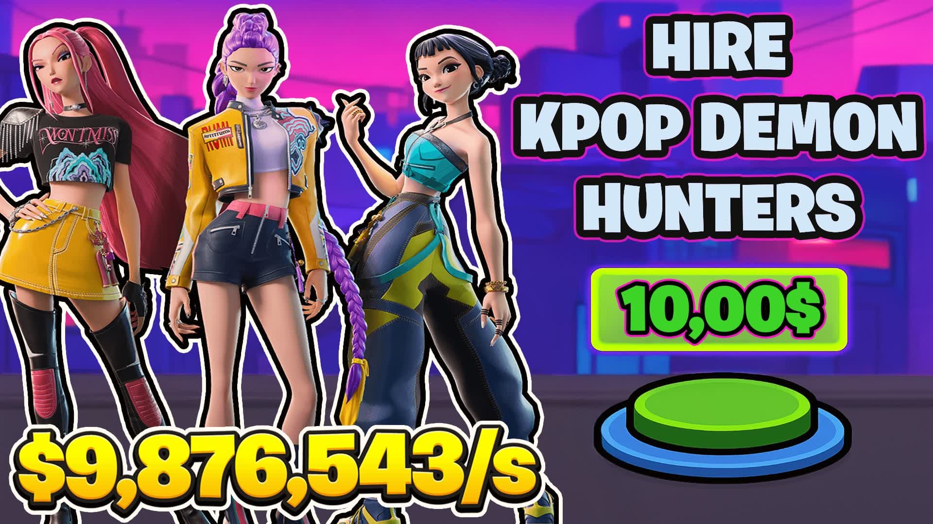 ⭐ KPOP DEMON HUNTERS Duo Tycoon ⭐