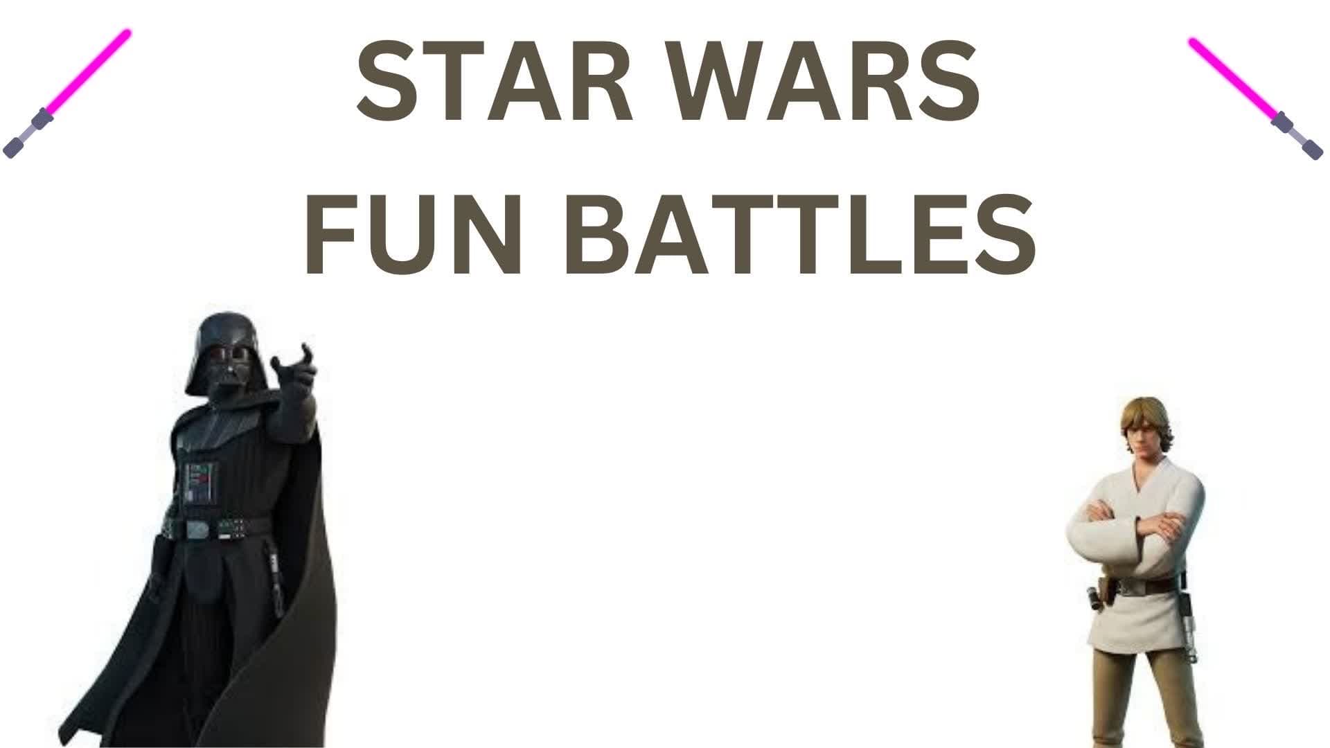 Star wars fun battles