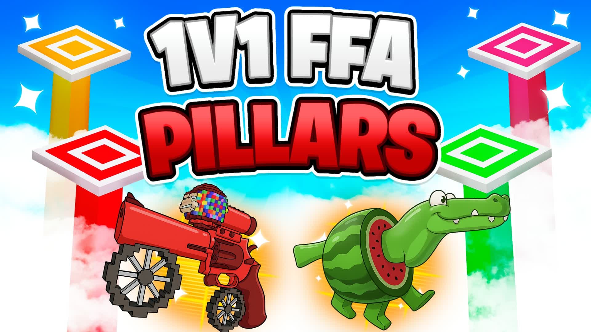 1v1 FFA Pillars