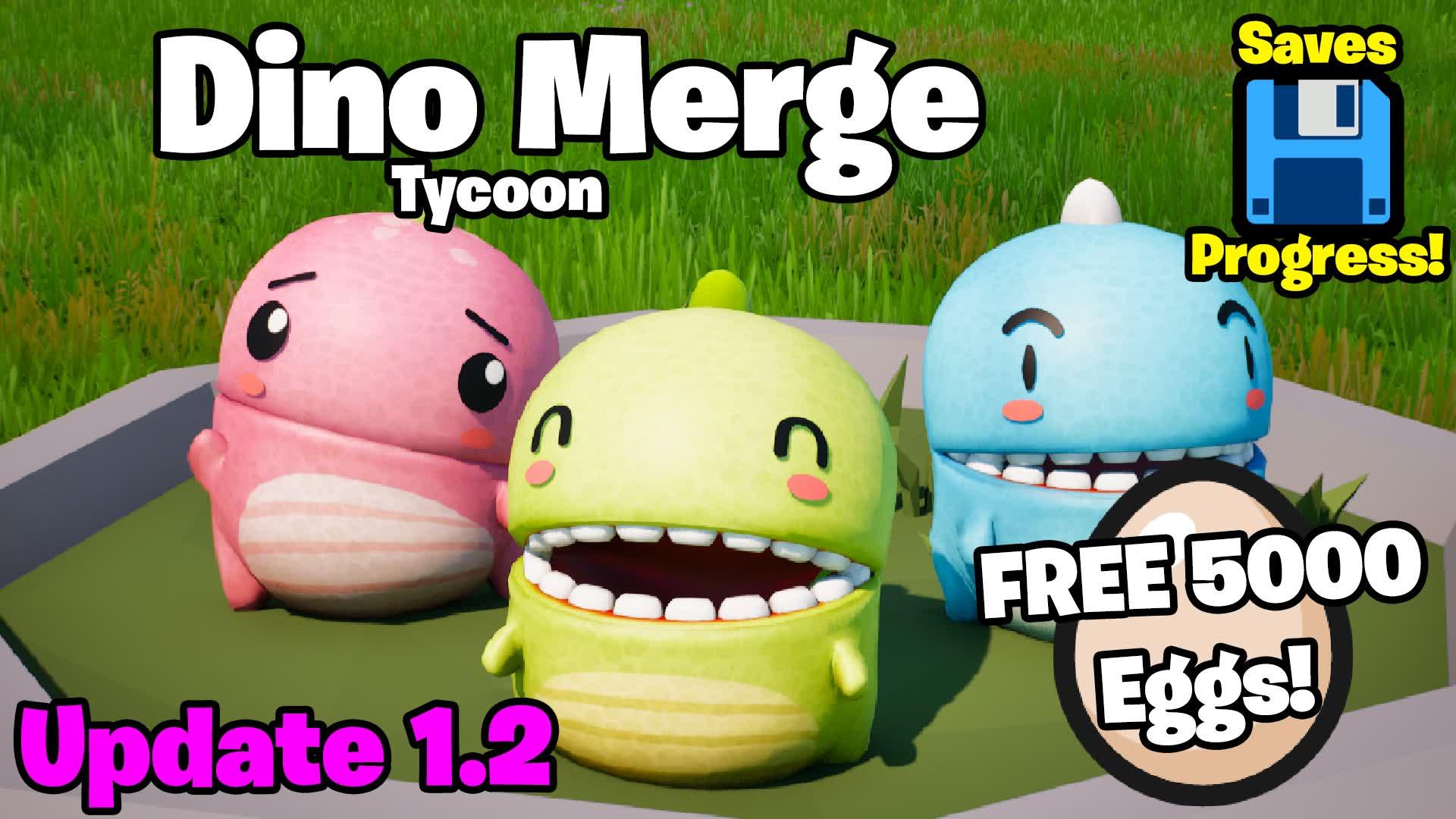 🥚 DINO MERGE TYCOON