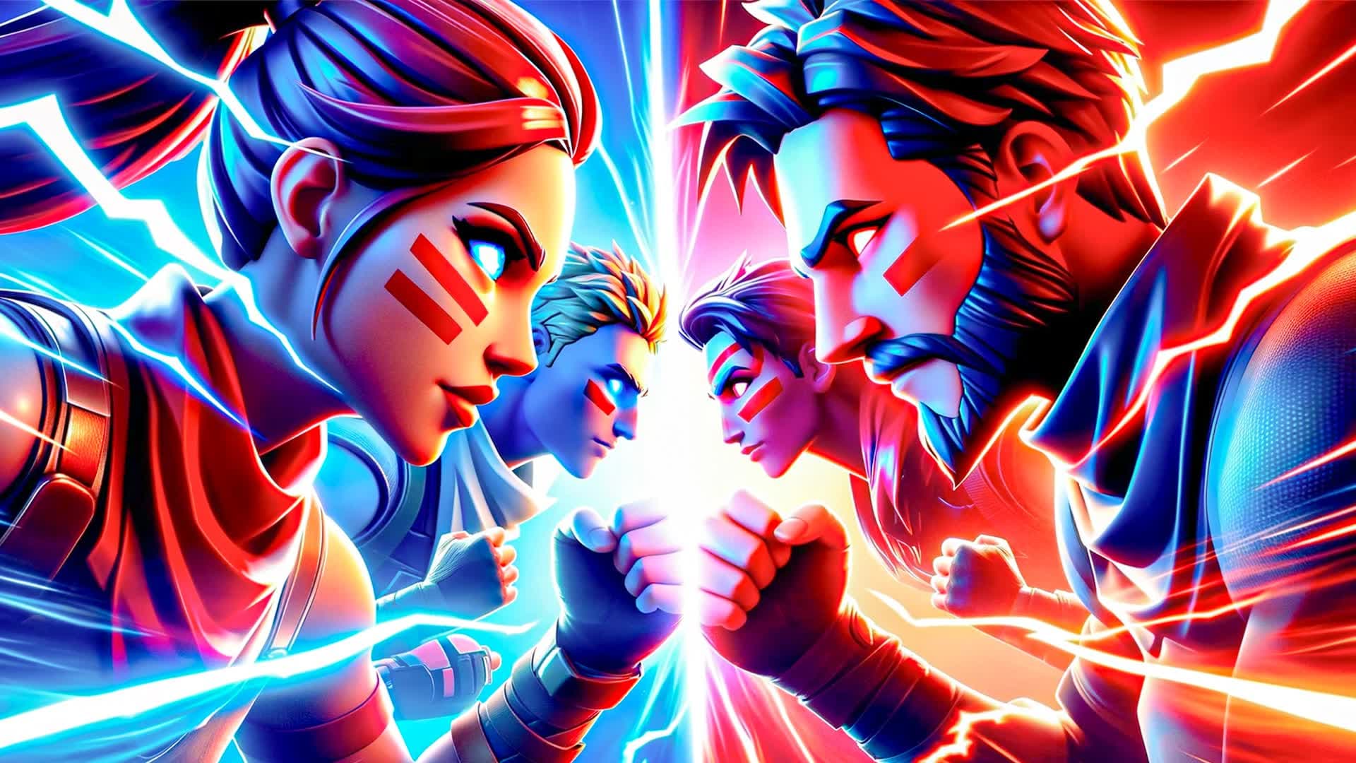 EPIC RED VS BLUE