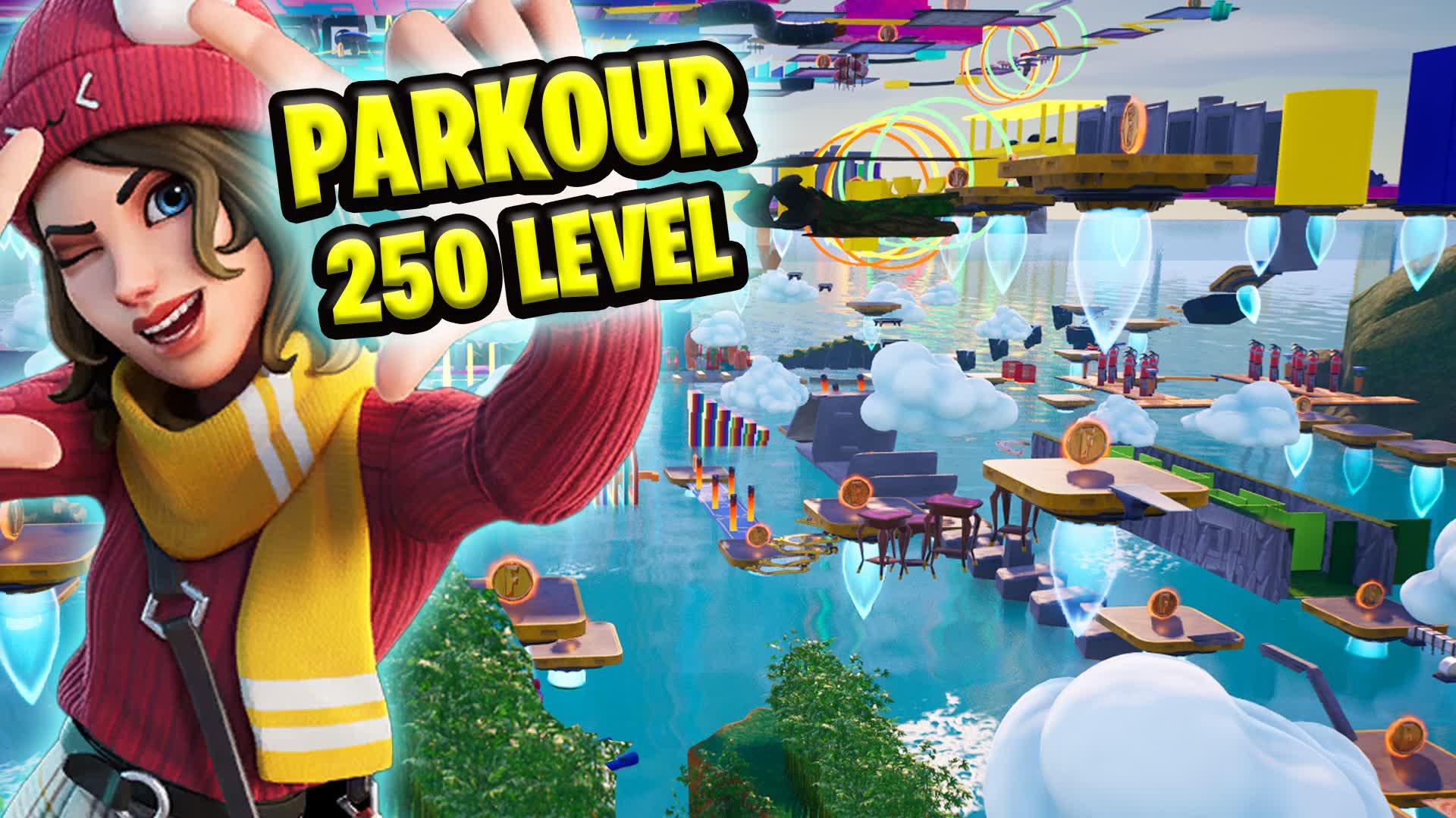 ⭐250 LEVEL WATER PARK PARKOUR 🌈⭐