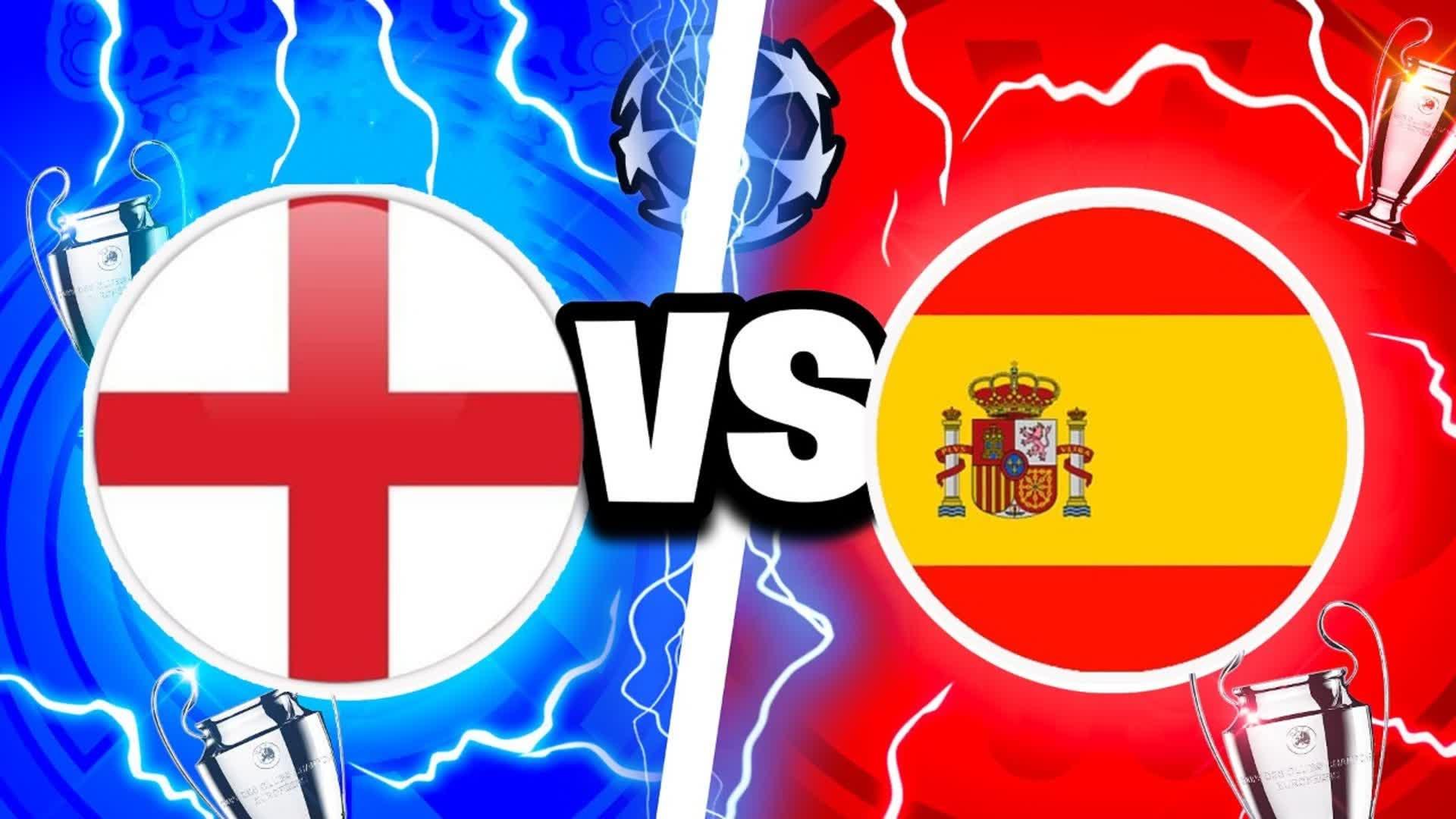 SPAIN VS ENGLAND BUILDFIGHT 🏆