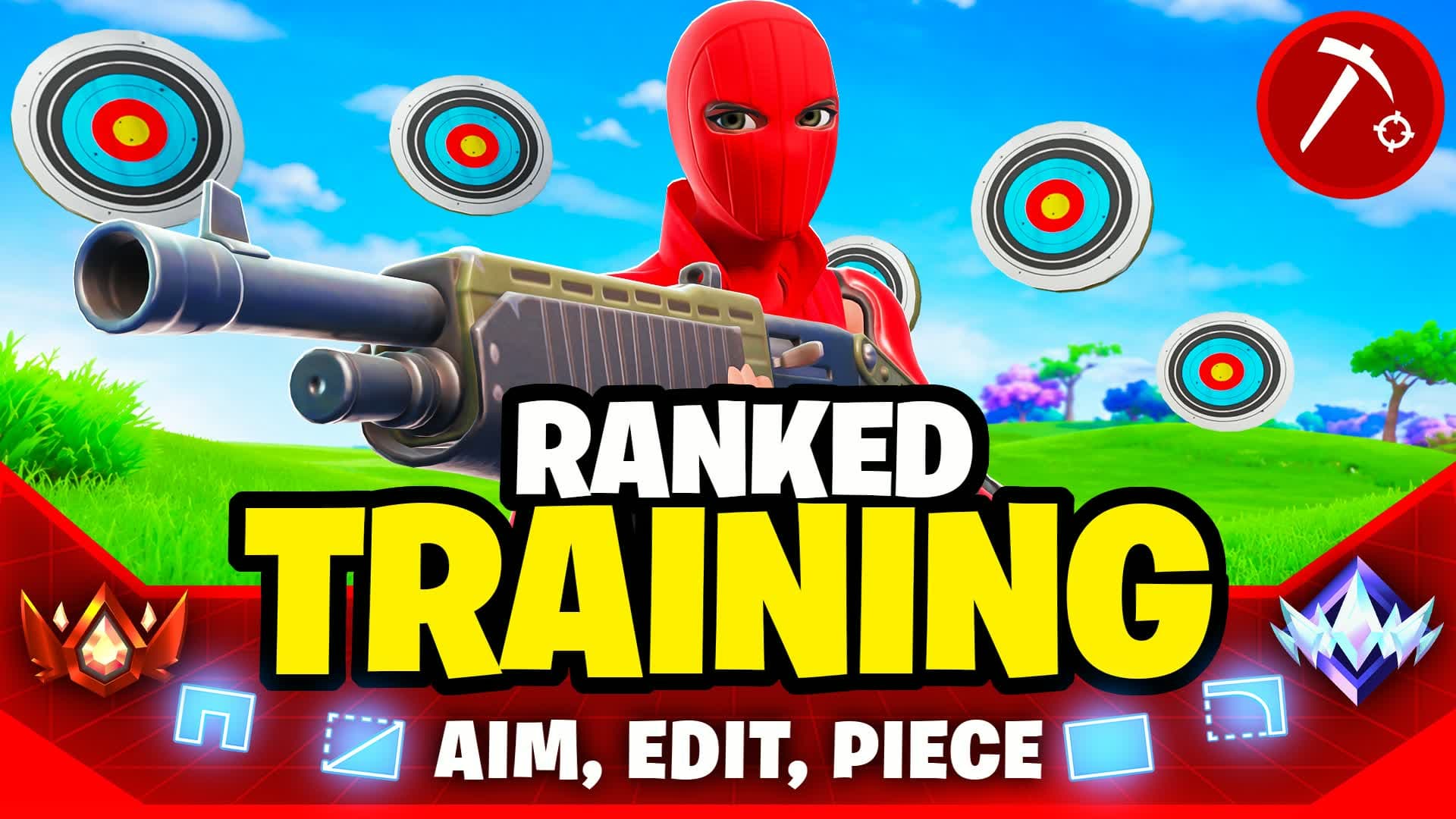 Aim Edit Piece & 1v1🎯 [Ranked Training]