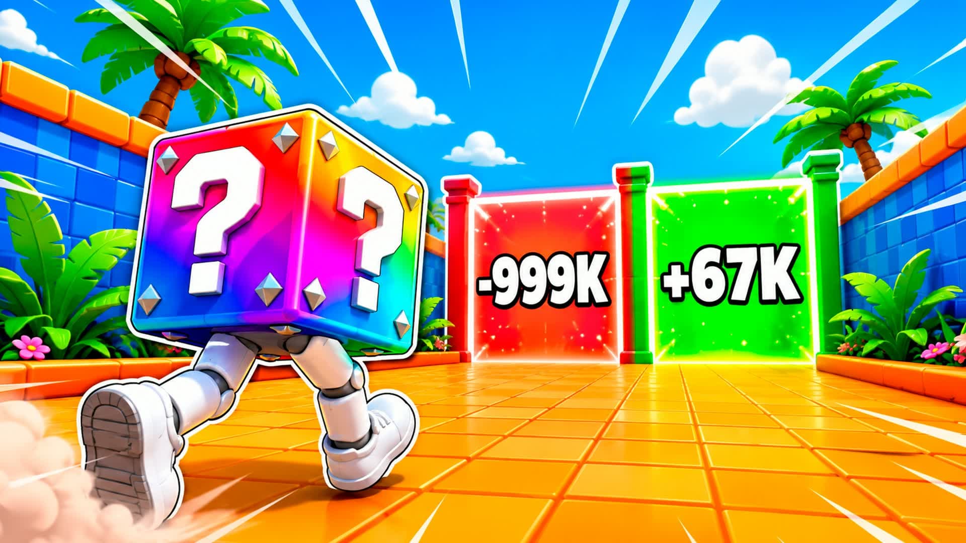 LUCKY BLOCK RUSH 👟📦