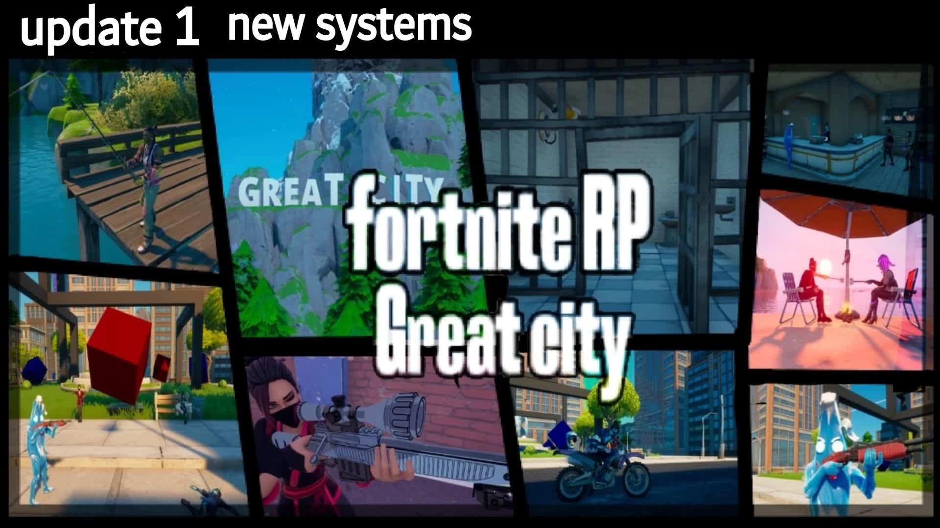 Fortnite rp Great city🚗👮‍♀️