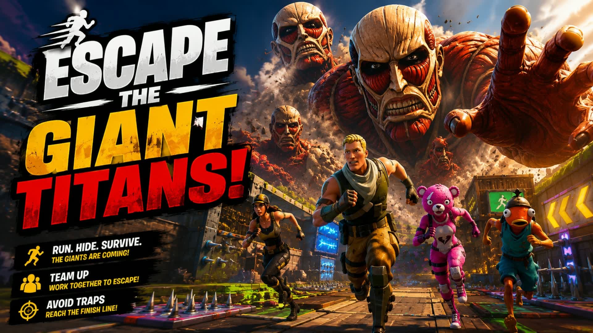 GIANTS ESCAPE: SURVIVE OR FALL
