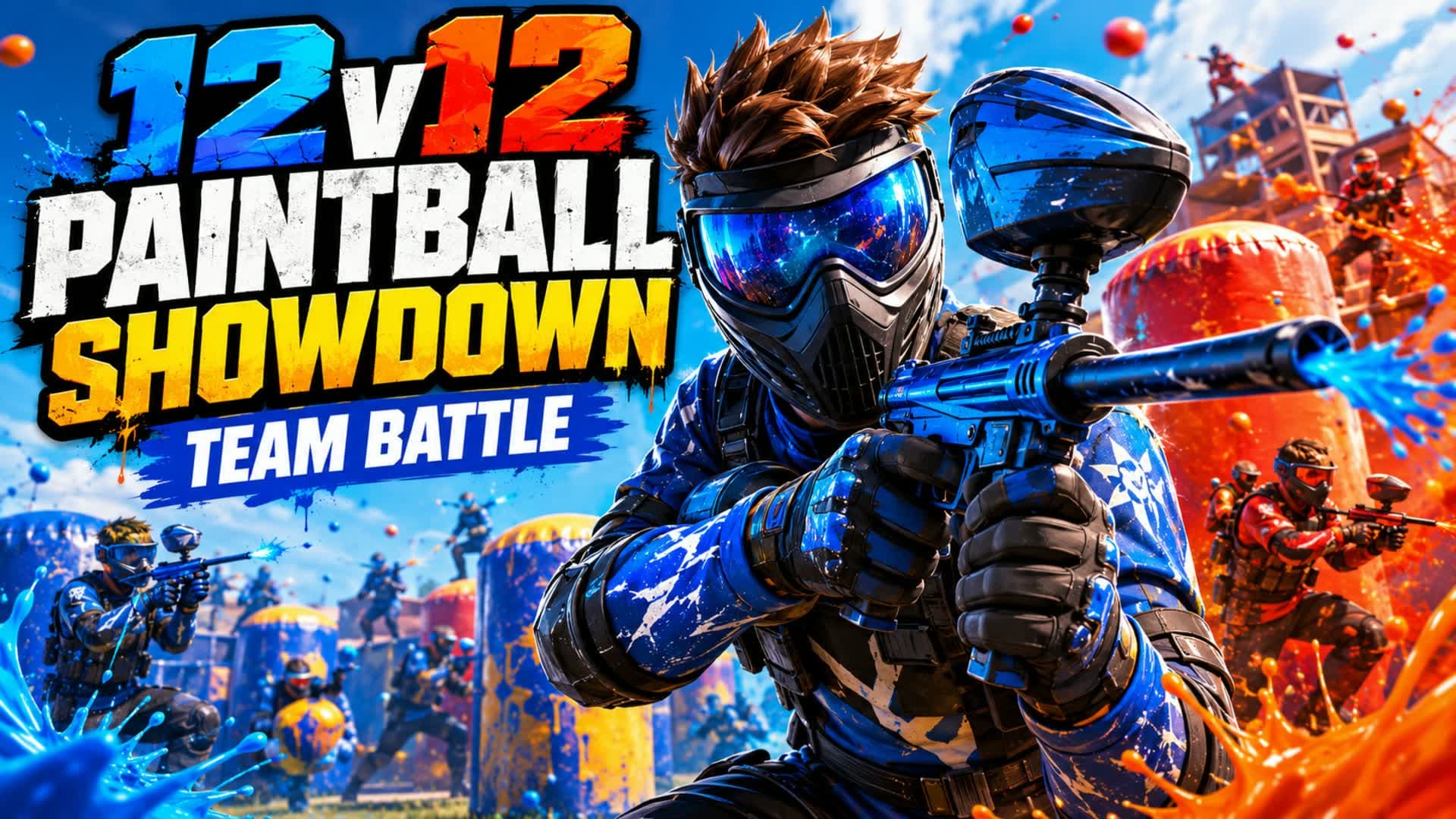 12v12 Paintball Showdown