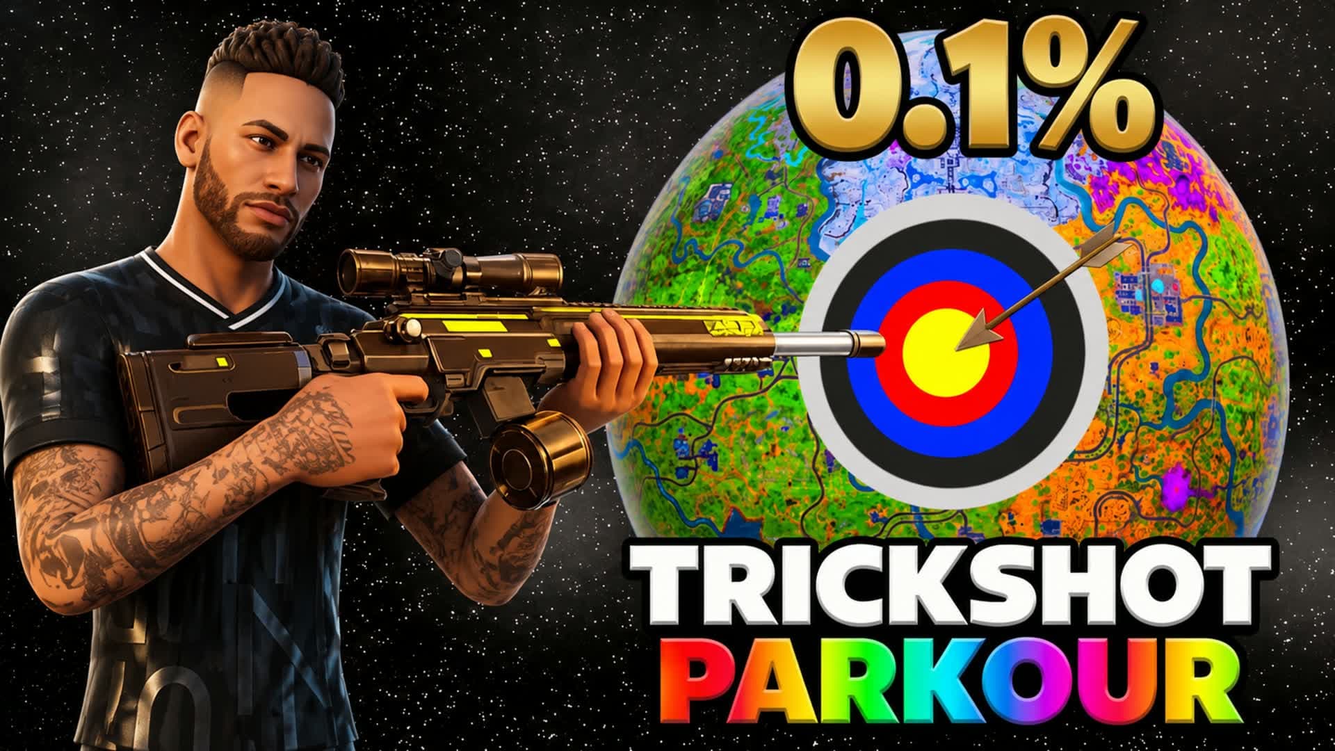 SUPER UNC TRICKSHOT PARKOUR 🔫