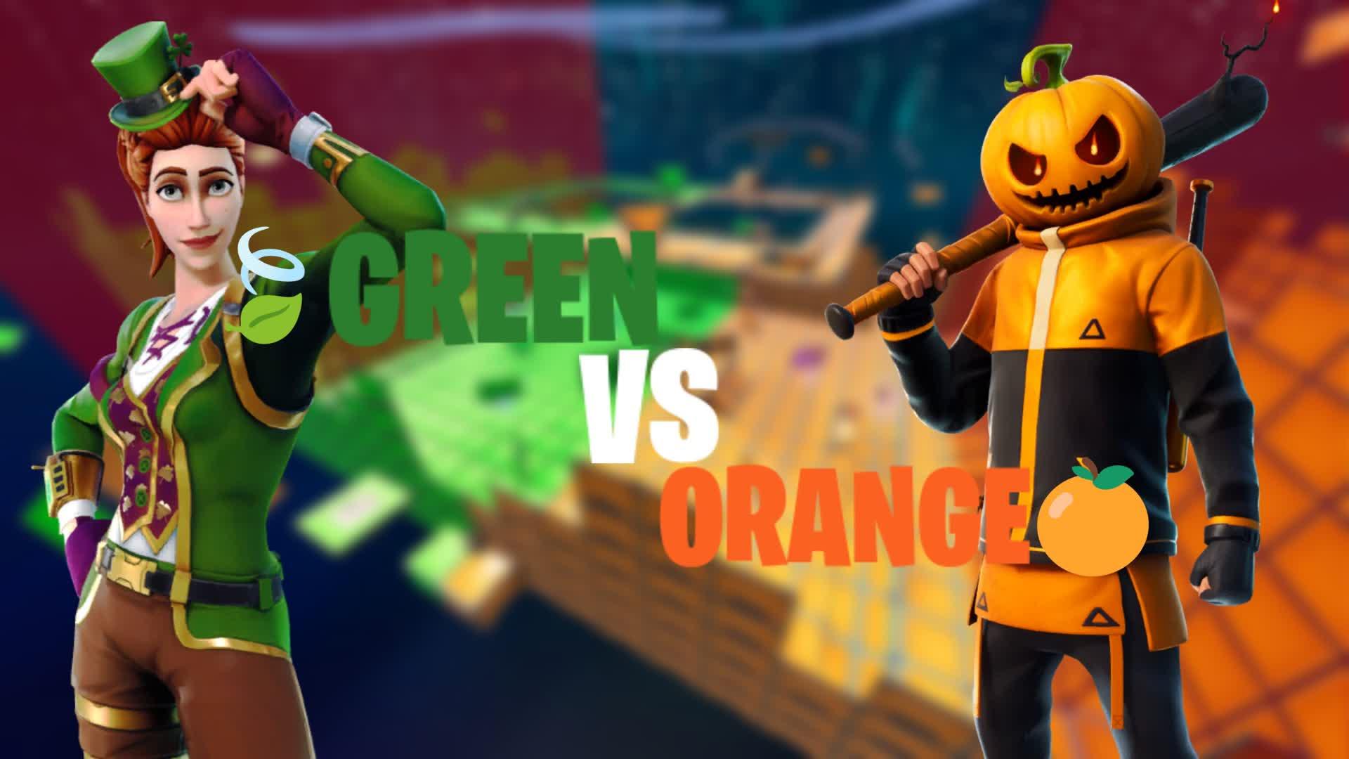 🍃Green VS Orange🍊 Free for All!