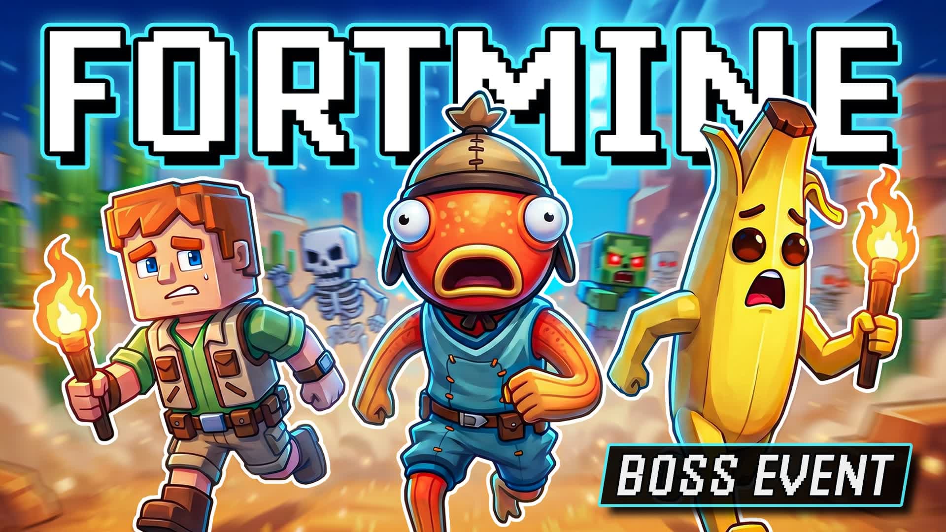 🧟 DESERT STORY 1: BLOCK BOSSFIGHT 🌙