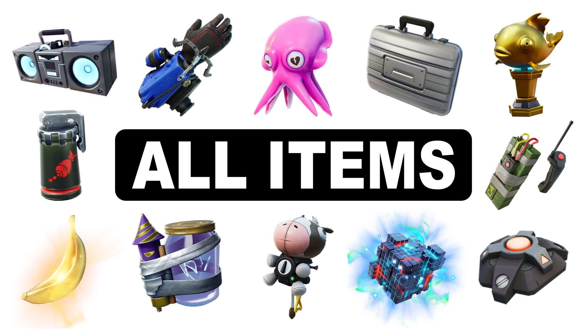 ALL ITEMS BATTLE!