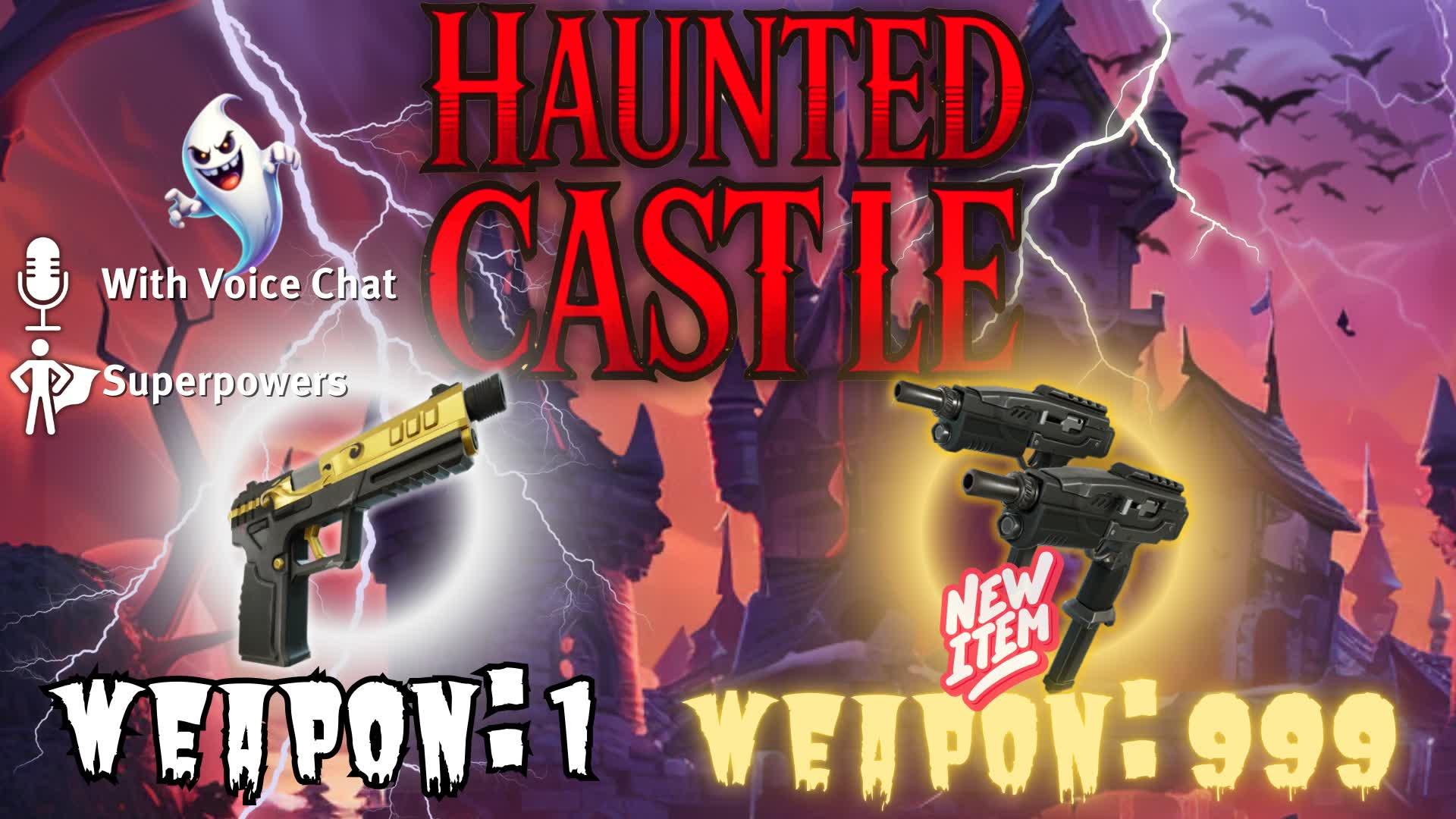 🏰💥Haunted Castle Gun Game💥🏰