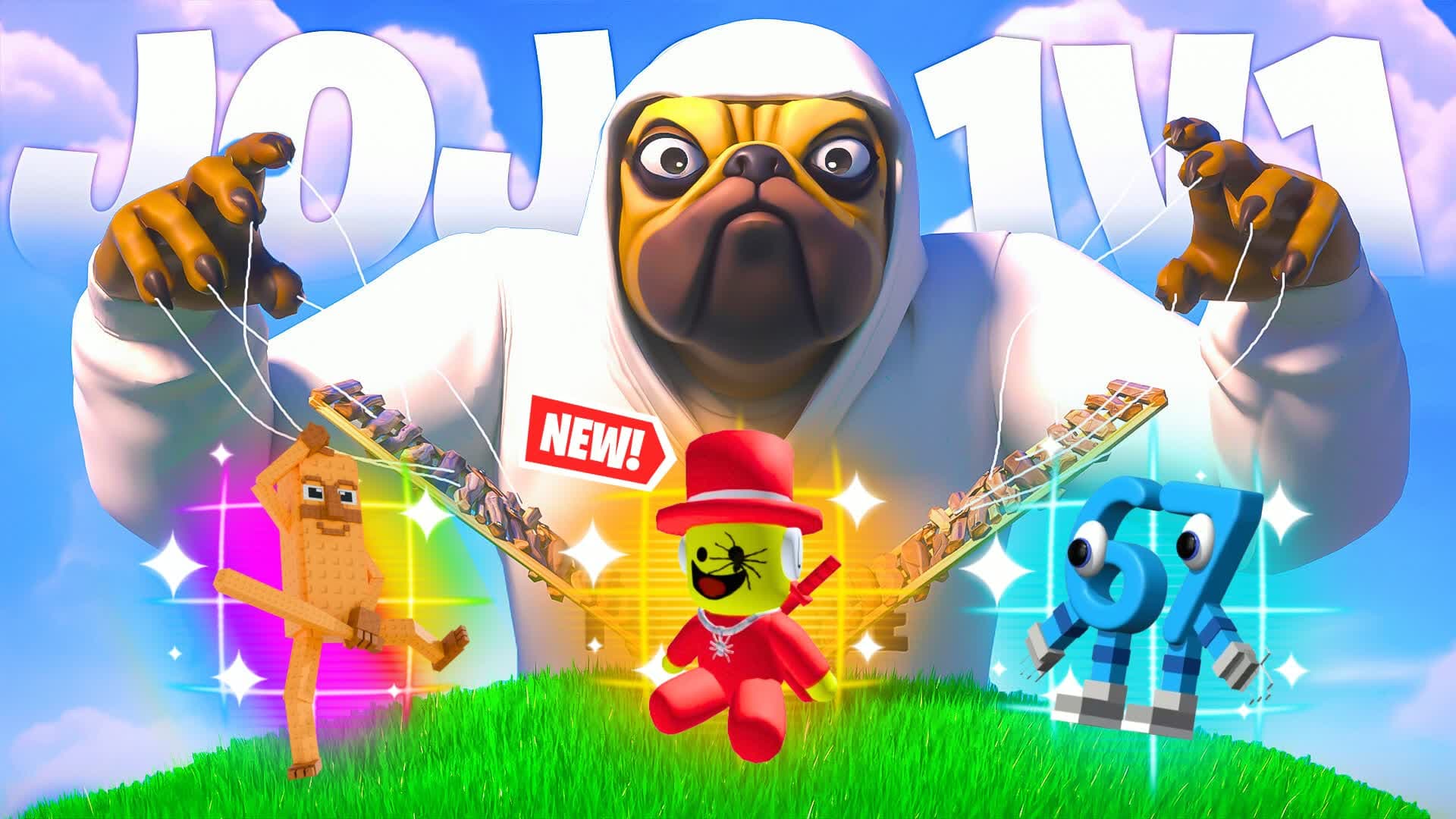 JOJO 1V1 BUILD FIGHT (200 PUMPS)