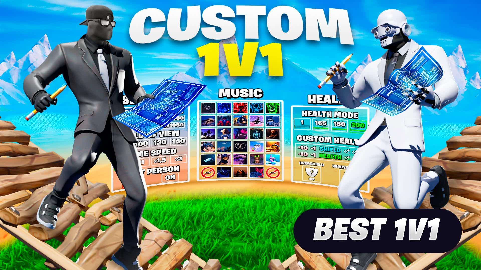 Custom 1v1 Build Fights