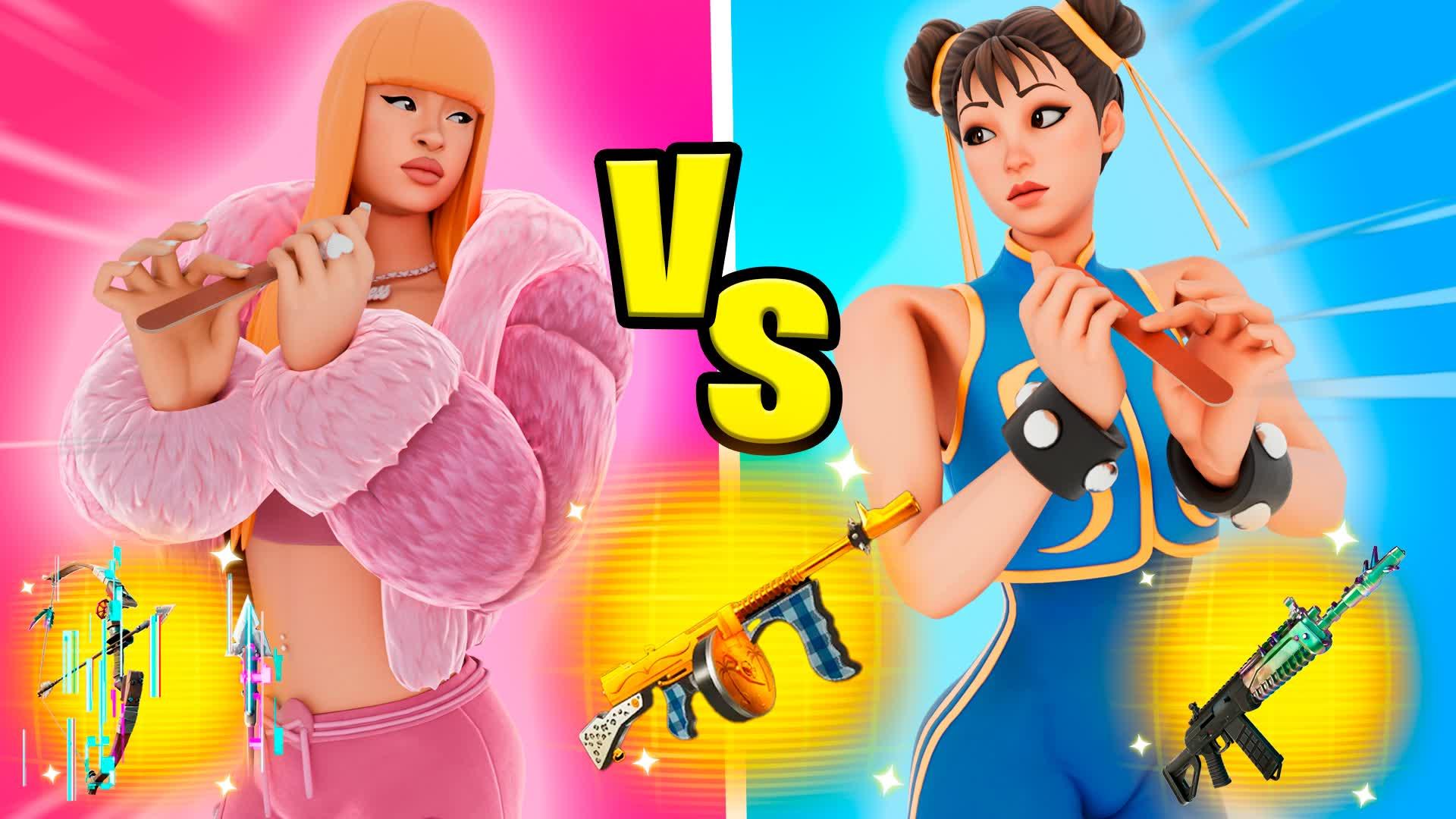 🍑Ice Spice VS Chun Li🍑