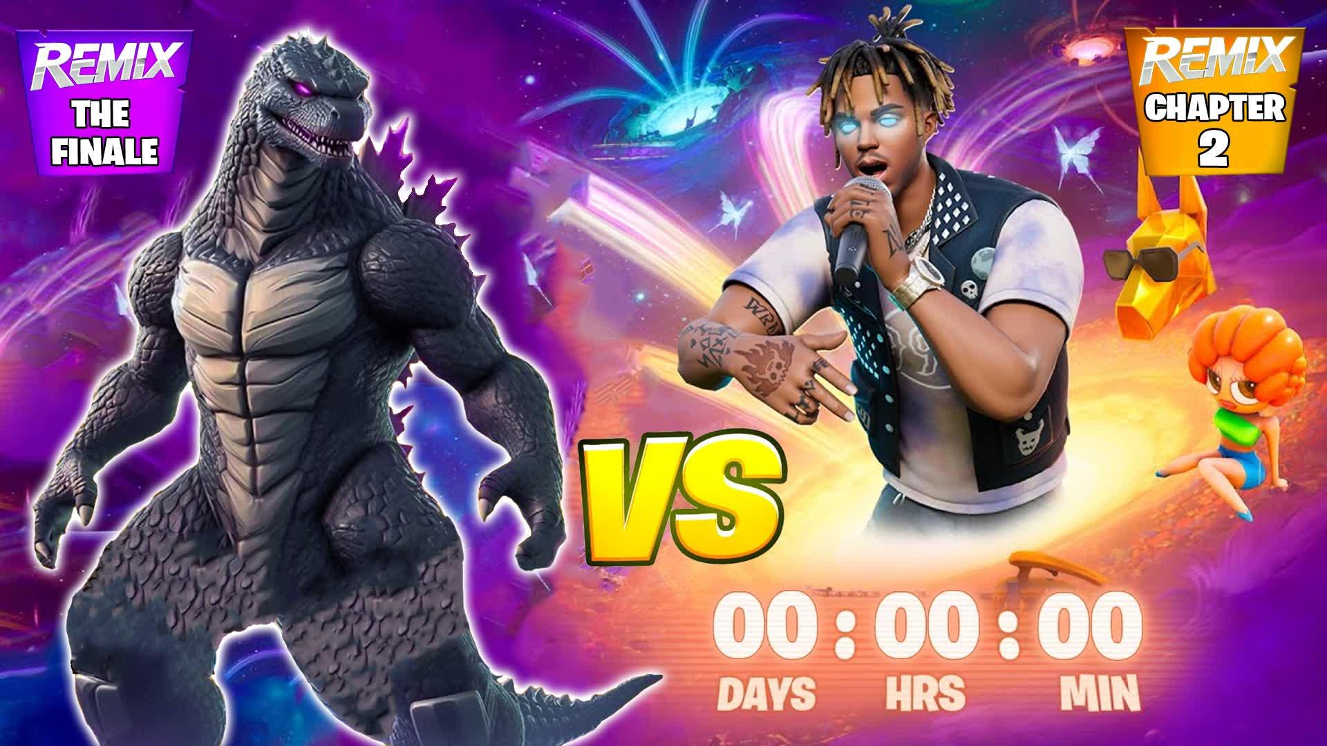 JUICE WRLD VS GODZILLA FINALE LIVE EVENT