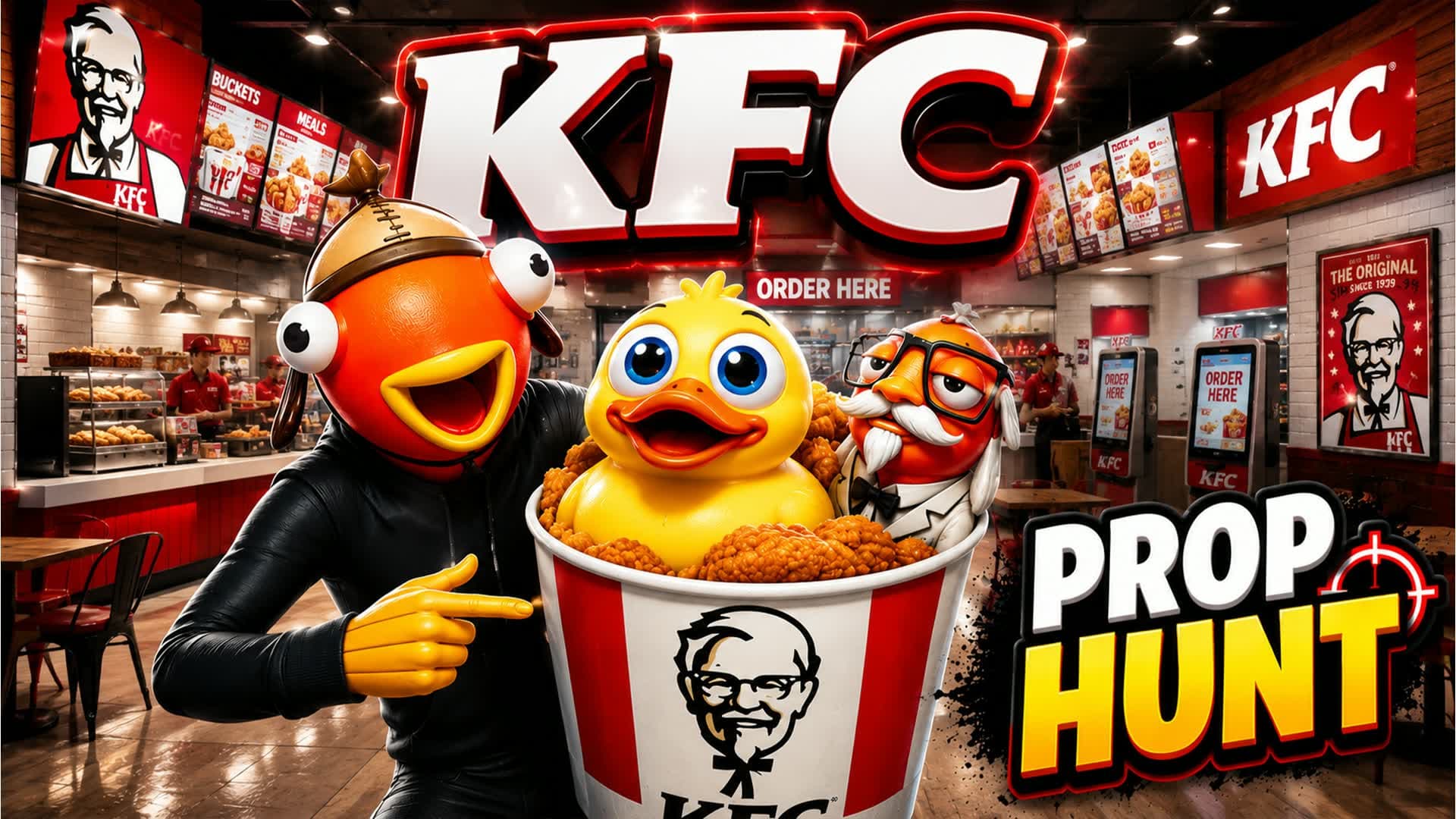 KFC PROP HUNT 🍗