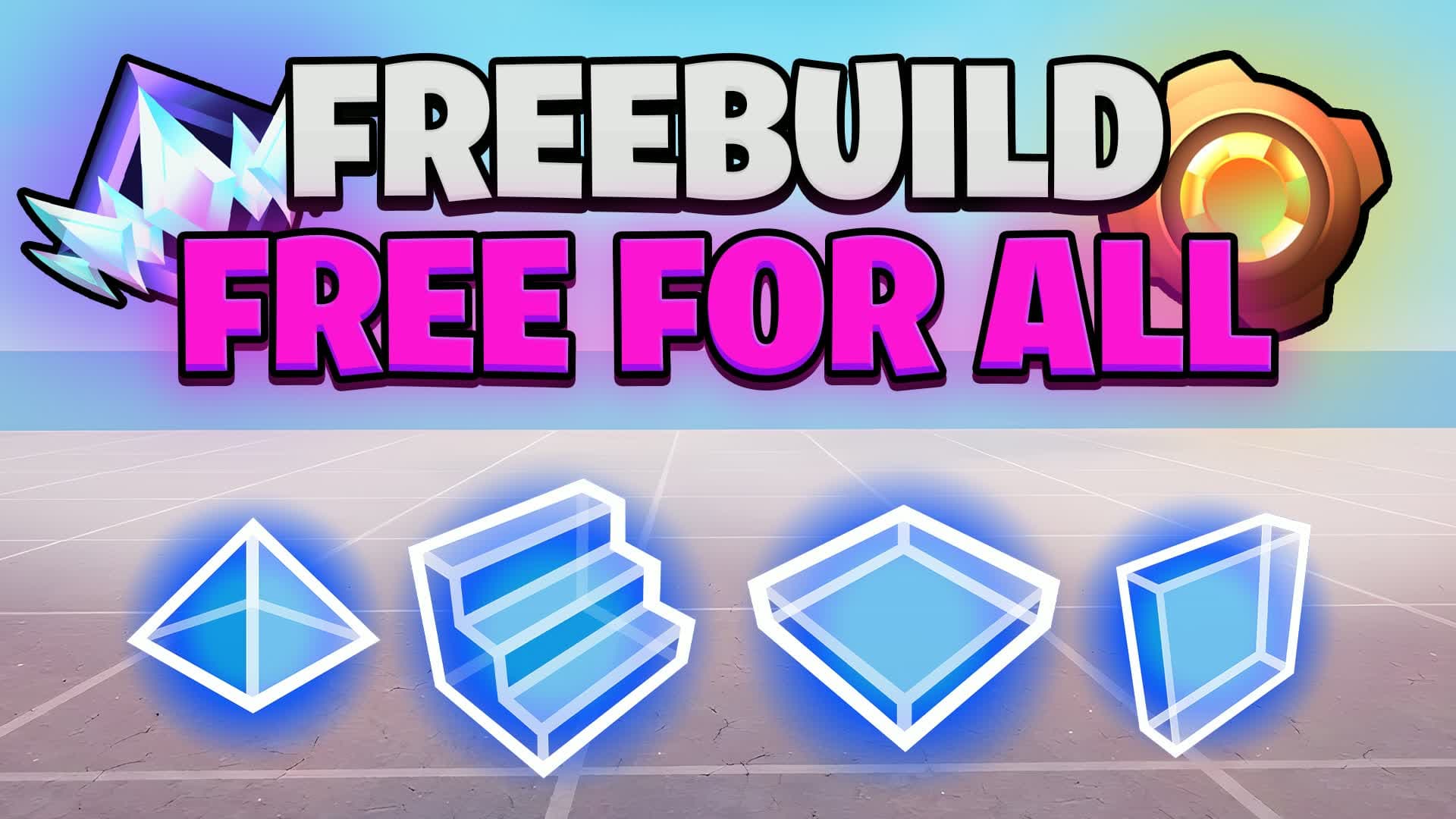 1v1 FREEBUILD 1v1v1 FREE BUILD TRAINING