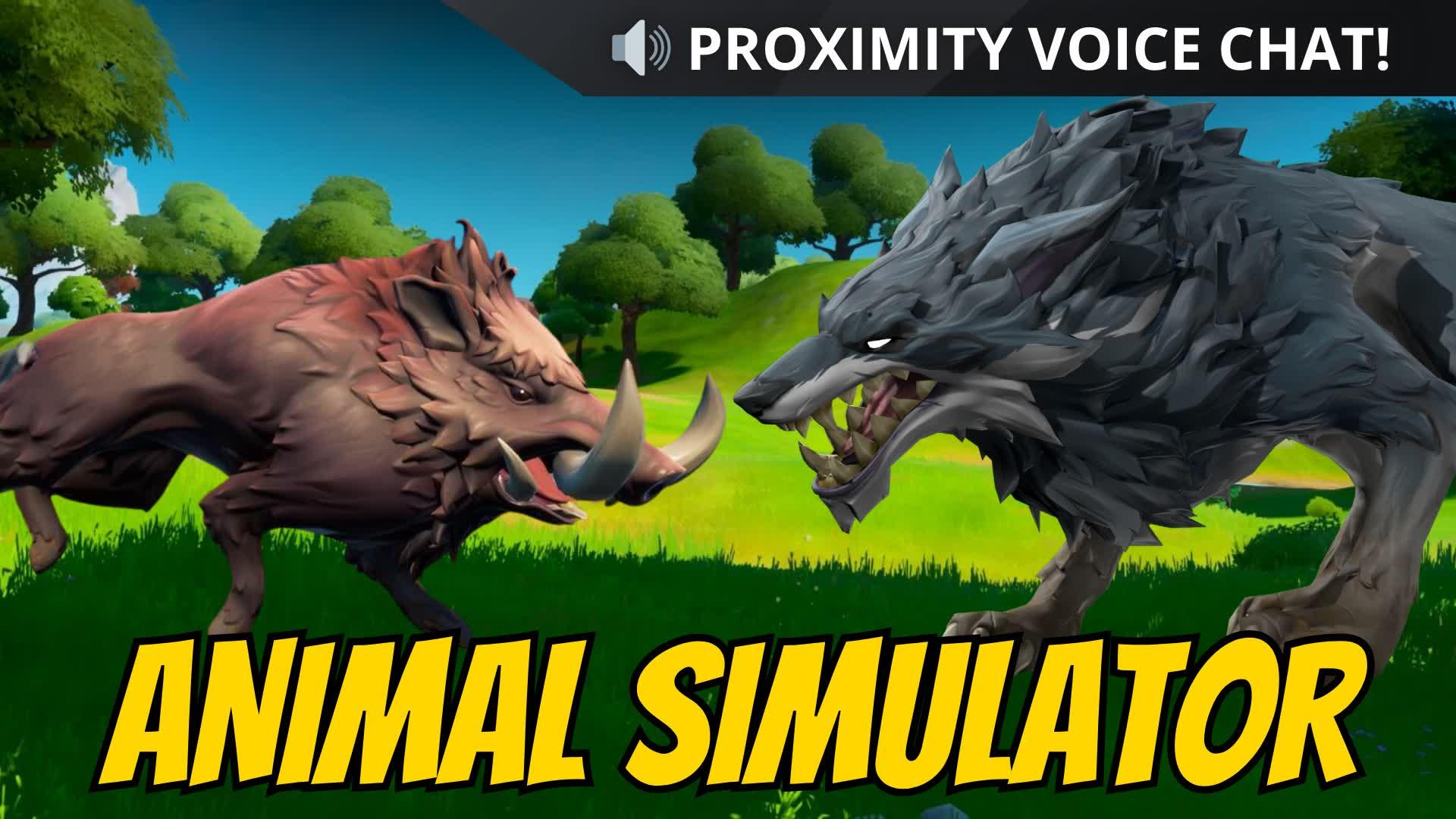 🐺 ANIMAL SIMULATOR 🐗 RP AND EXPLORE