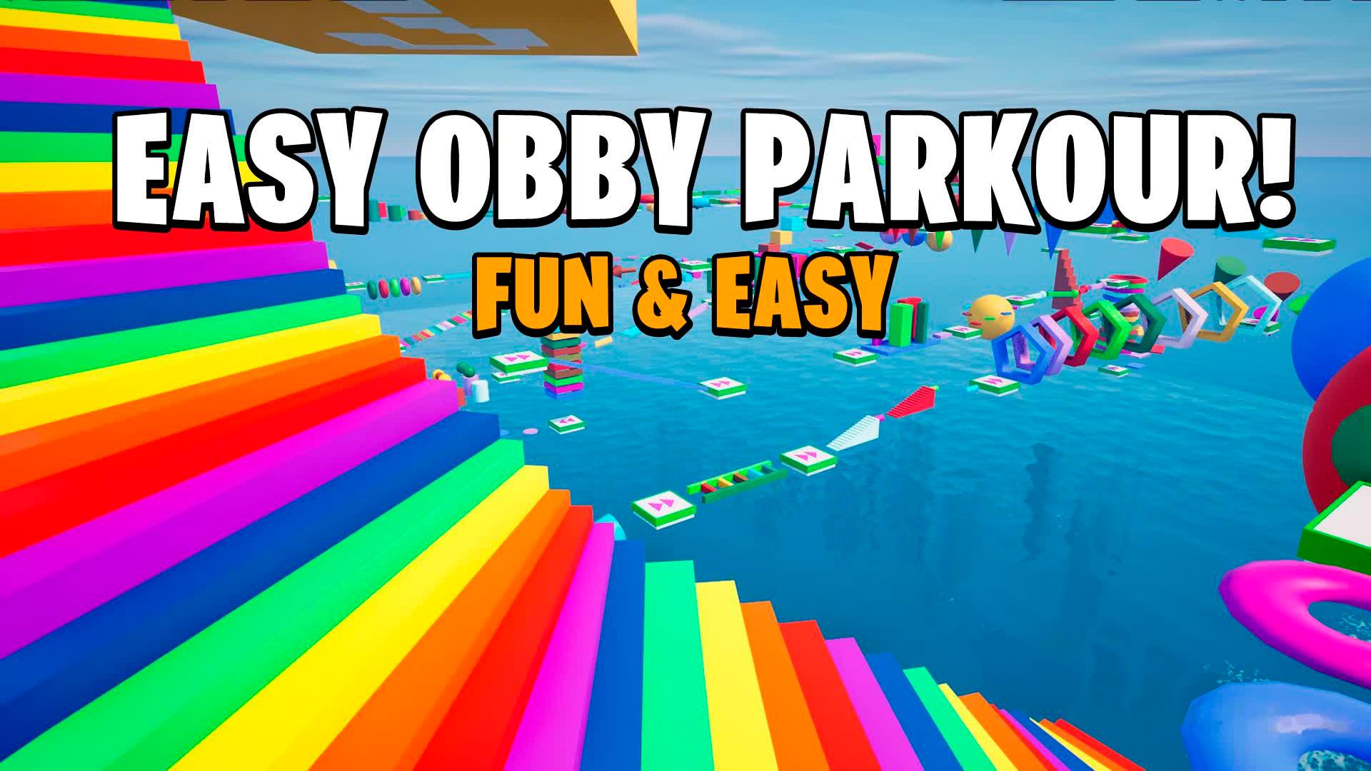 CRAZY OBBY PARKOUR! ⭐