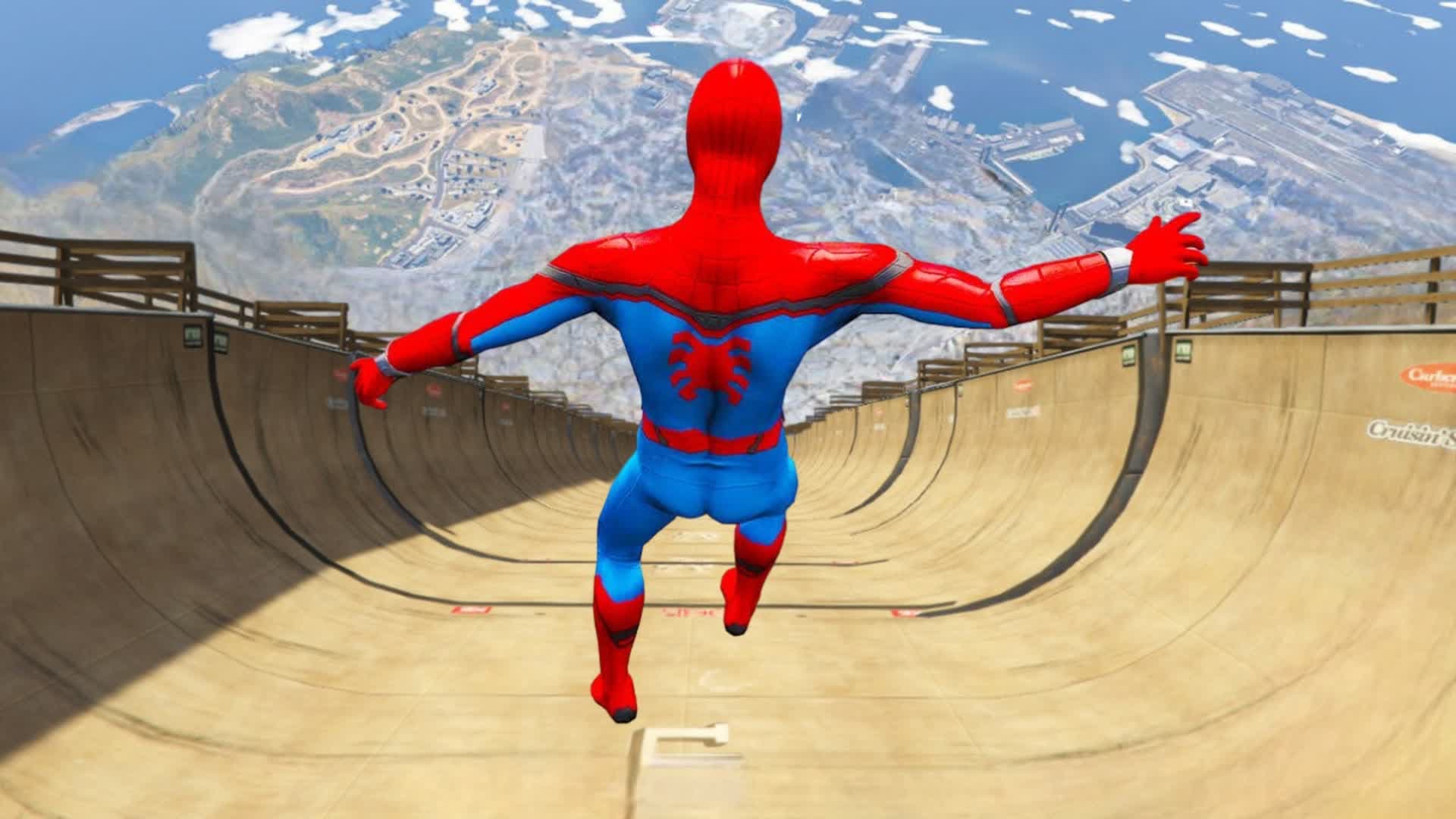 SPIDERMAN MEGA RAMP