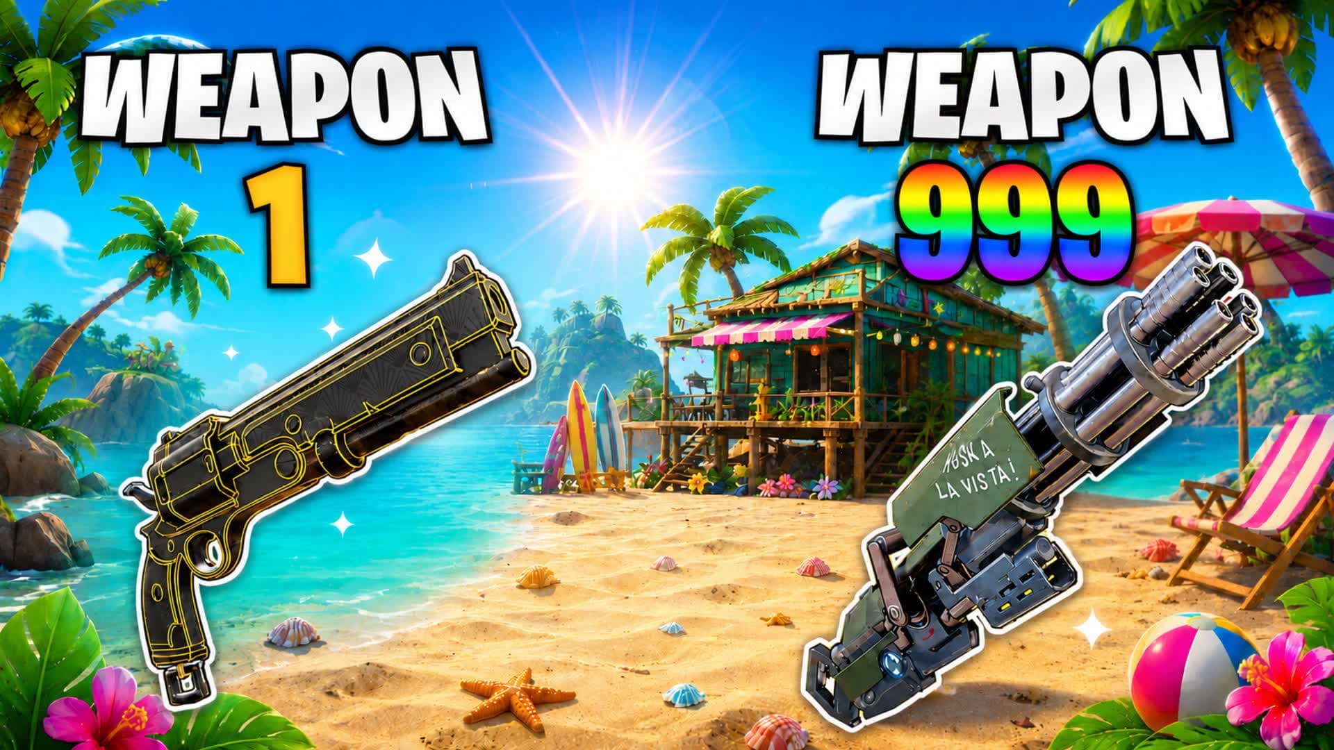 SUMMER GUN GAME 🏖️ ONE SHOT FFA 💀 BOT