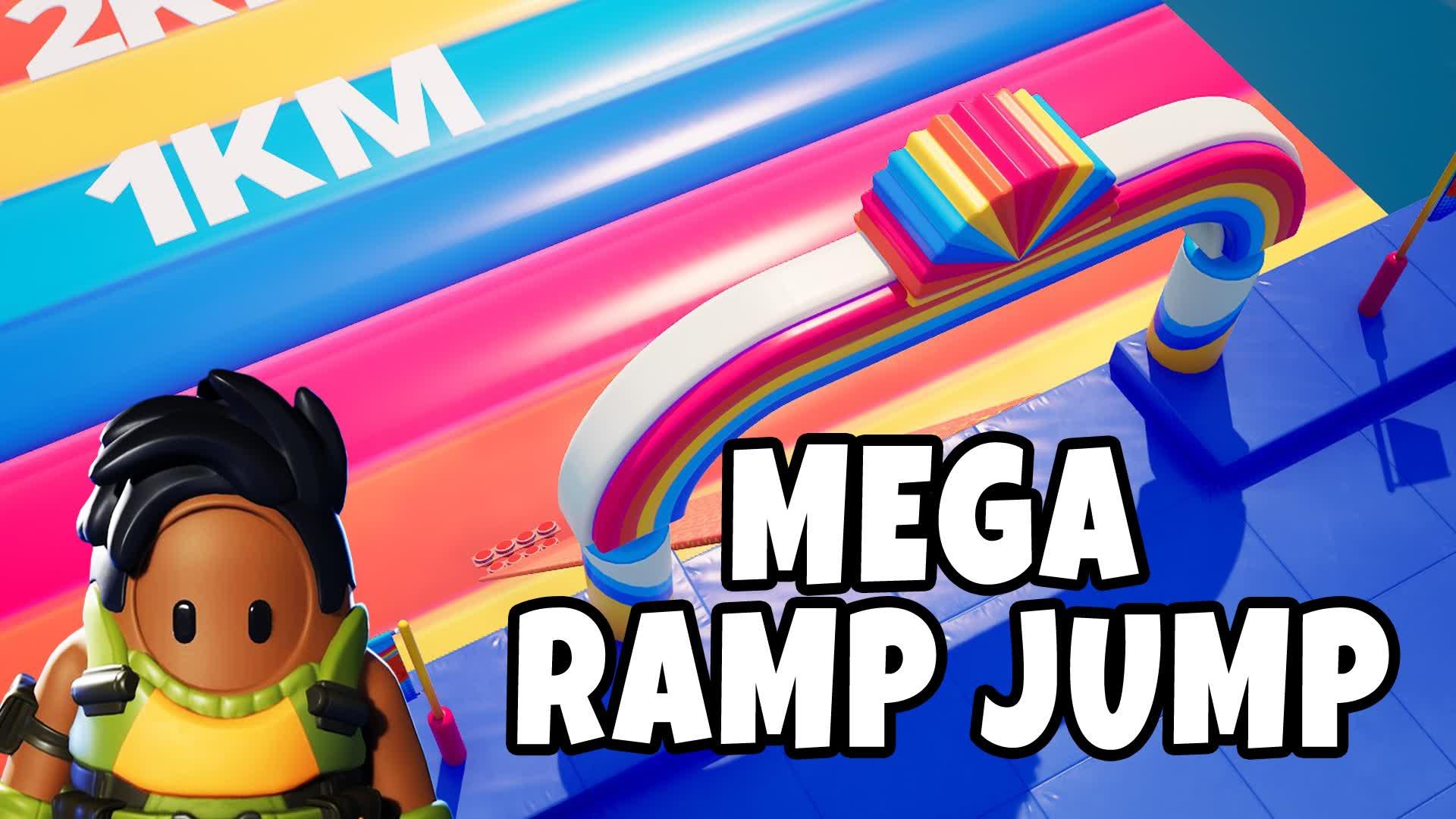 MEGA RAMP JUMP - FALL GUYS