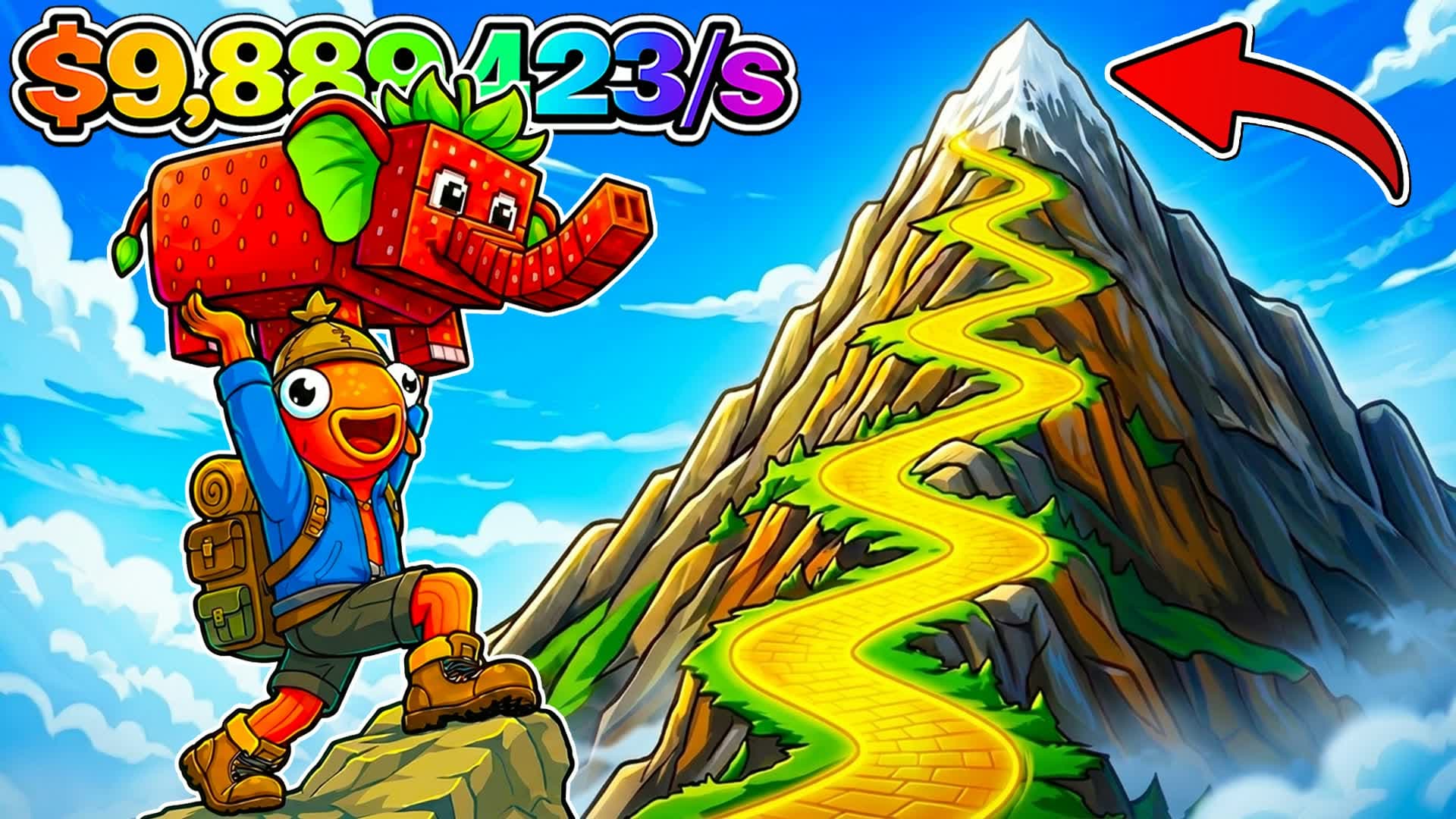CLIMB MOUNTAIN FOR BRAINROTS