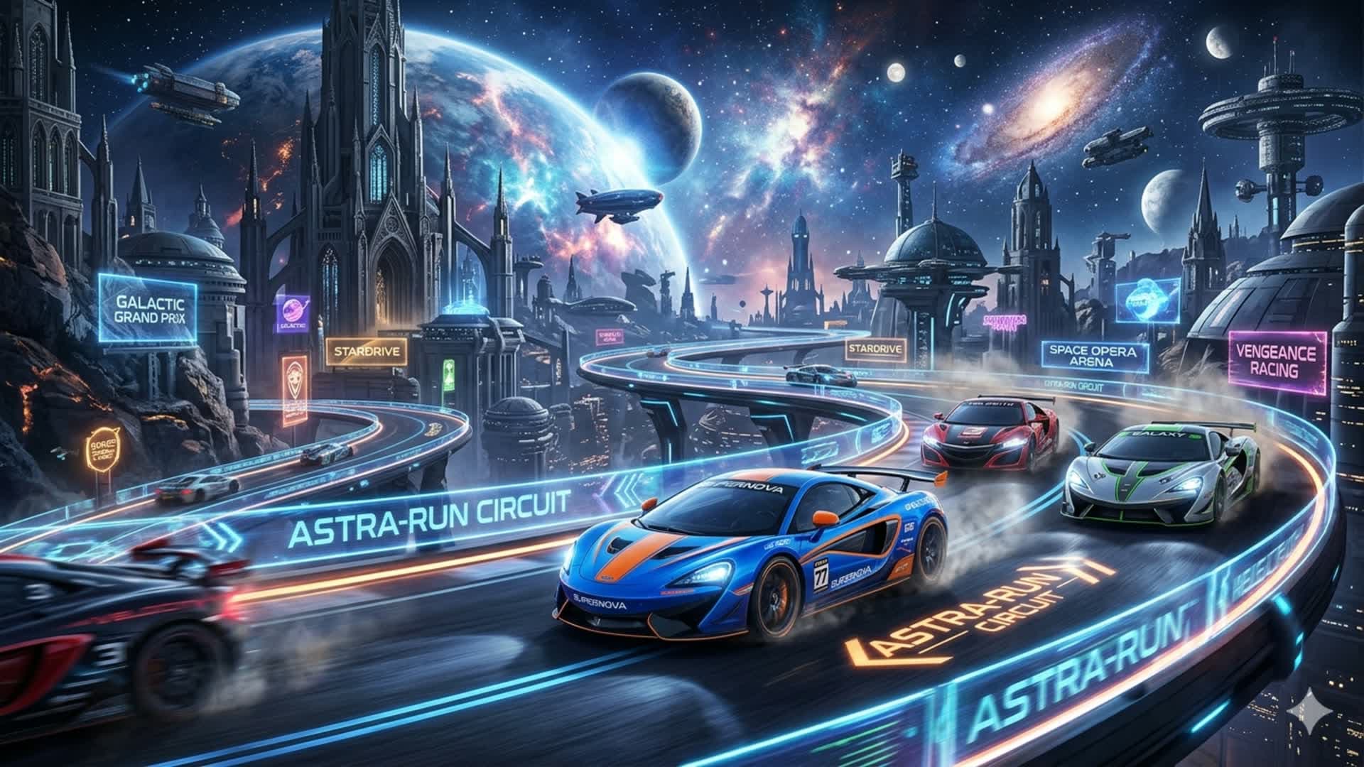 Galaxy Cars Racing