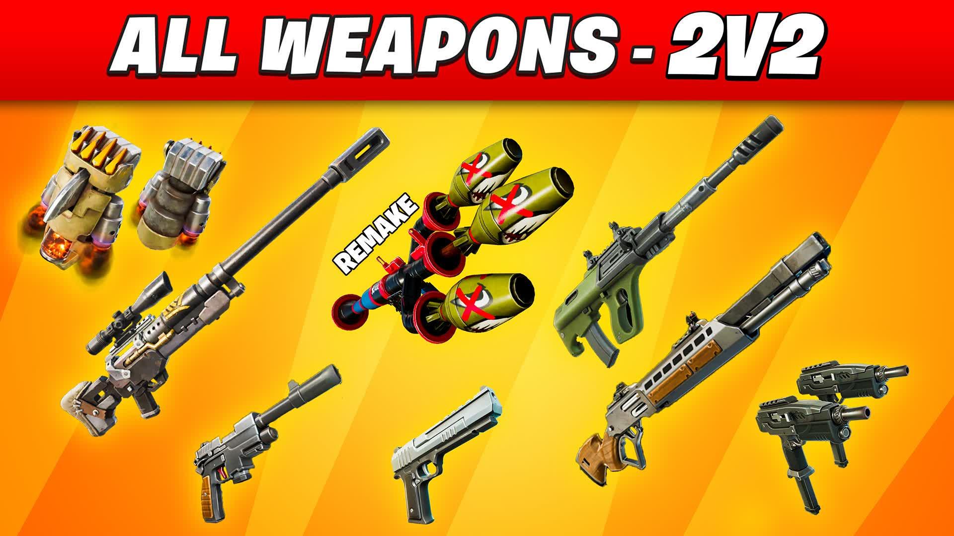 ALL WEAPONS - 2V2 FFA 💥 8122-6935-6836