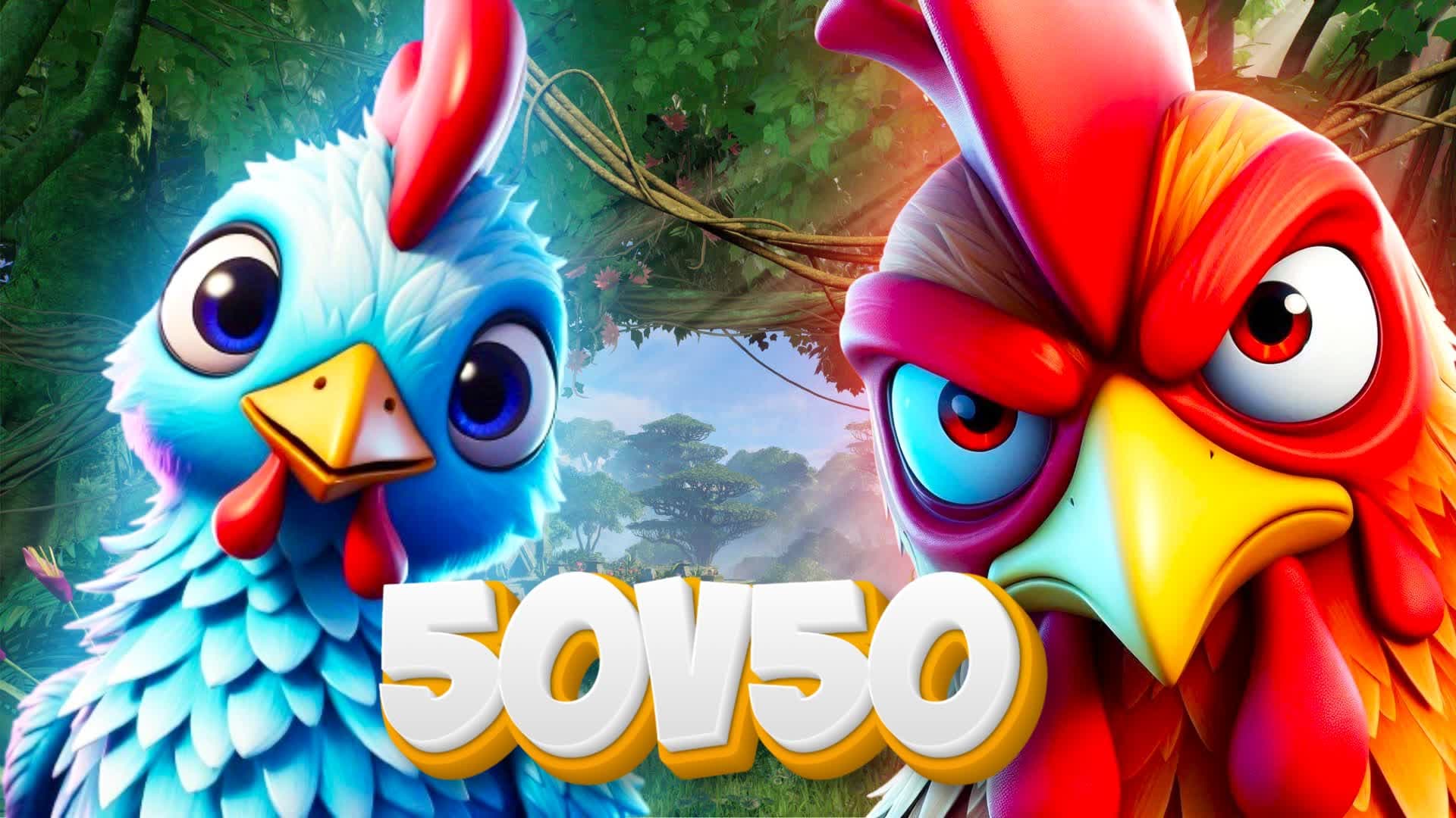 Chicken 50v50