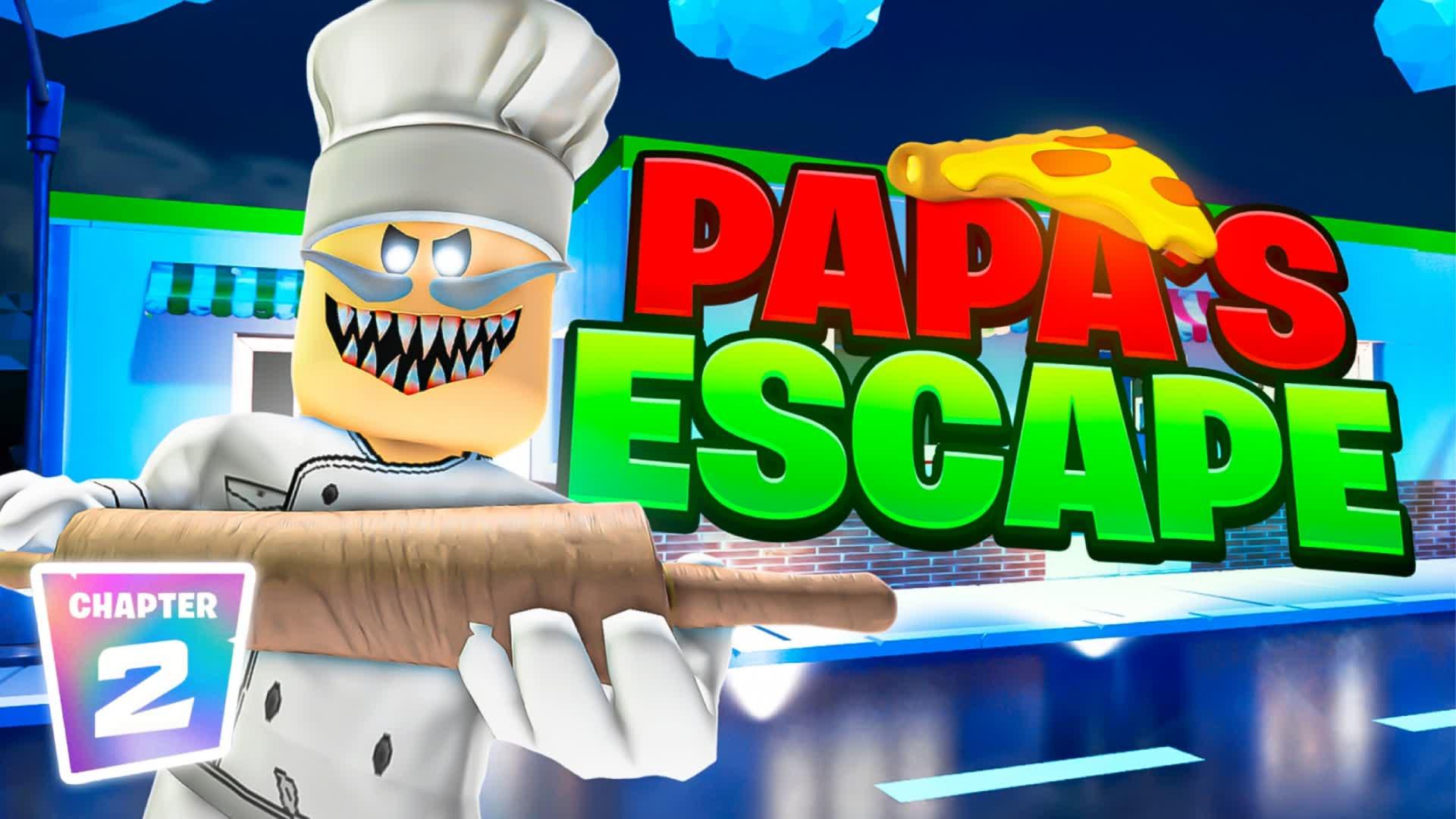 😱ESCAPE PAPA'S PIZZA PIZZERIA🍕