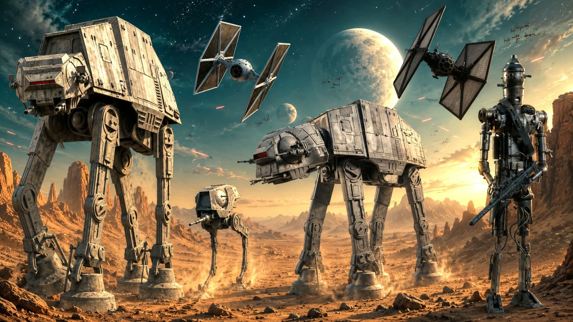 STAR WARS DESERT WARS