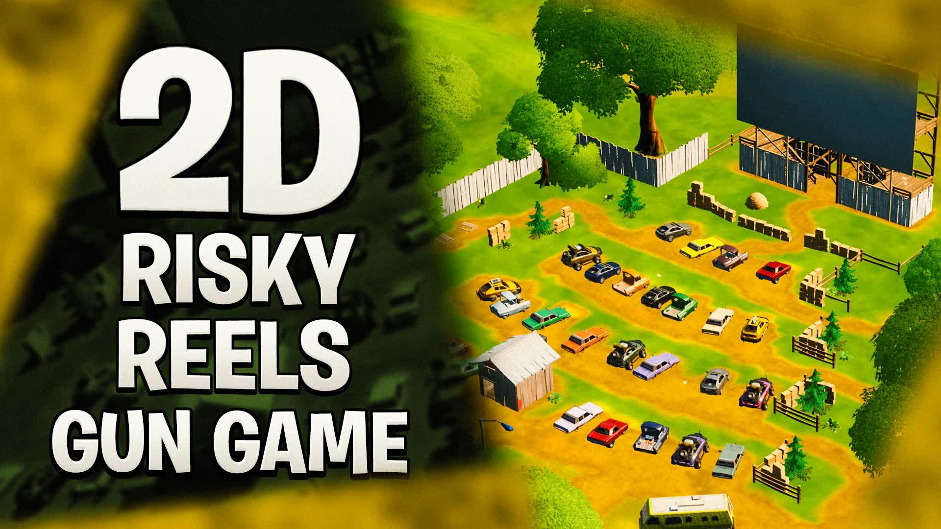 2D GUN GAME ONE SHOT | RISKY REELS 🎥