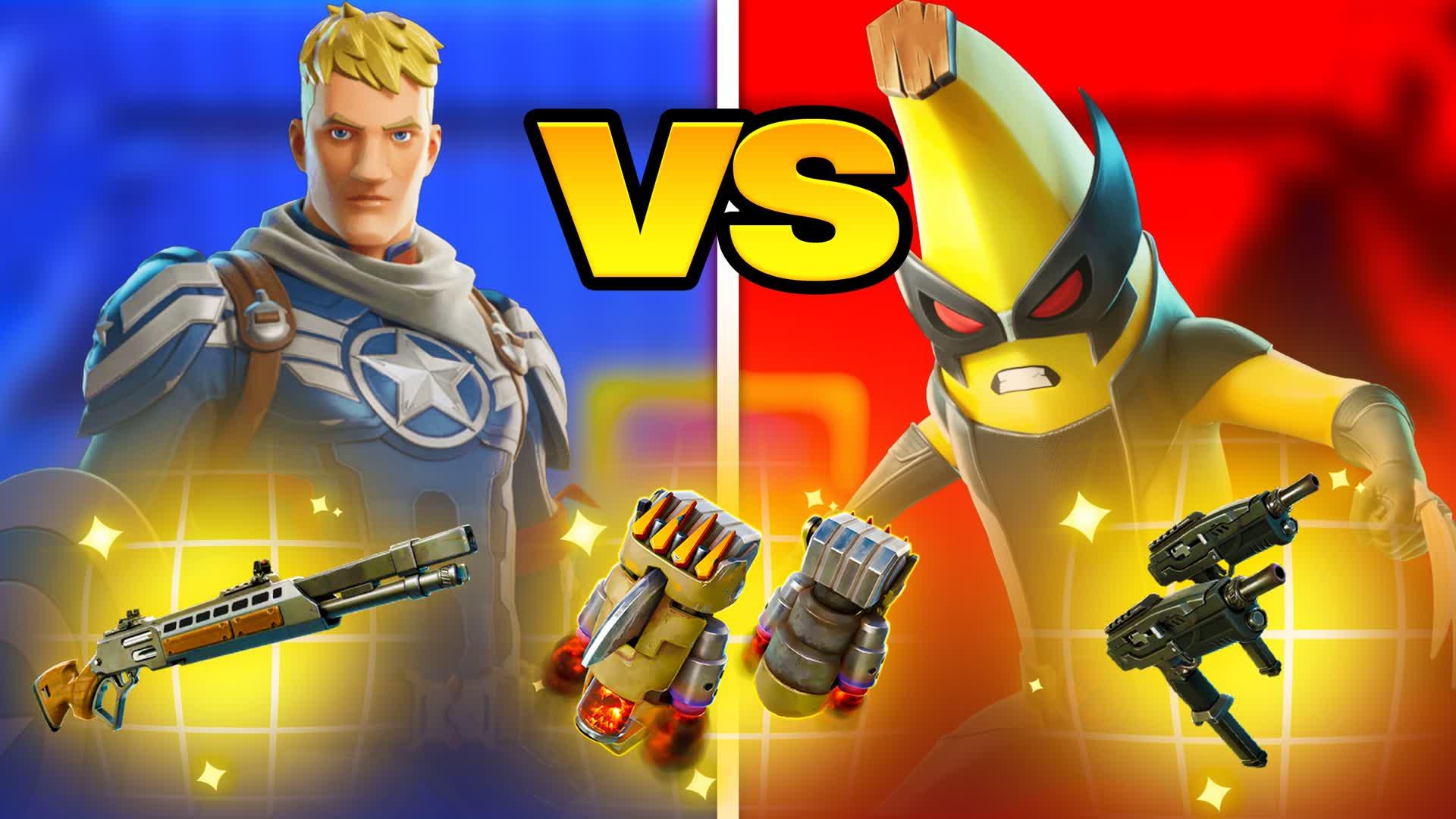 ALL WEAPONS HERO RED VS BLUE 🔴🔵